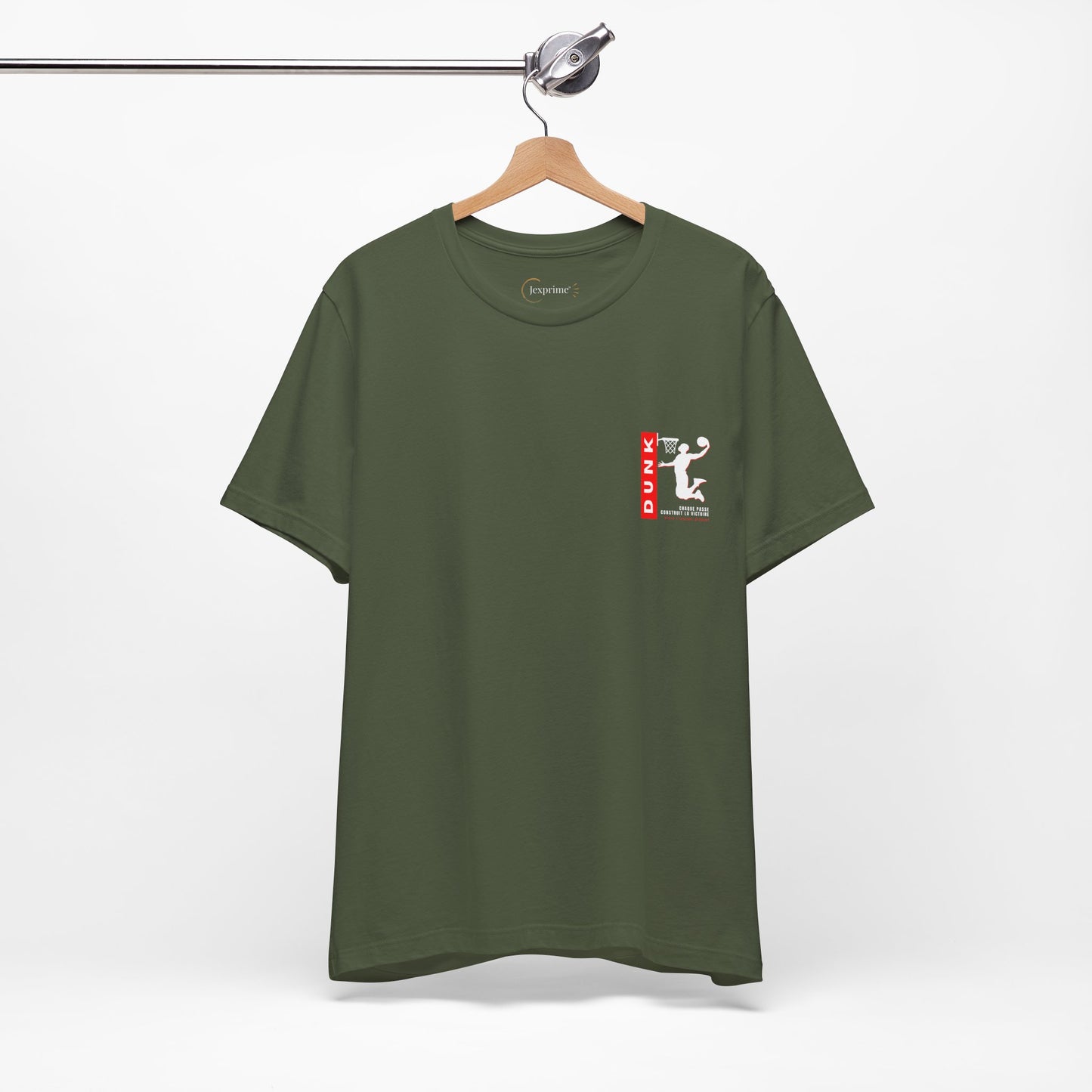 Teeshirt homme JEXPRIME - Dunk, chaque passe contruit la victoire