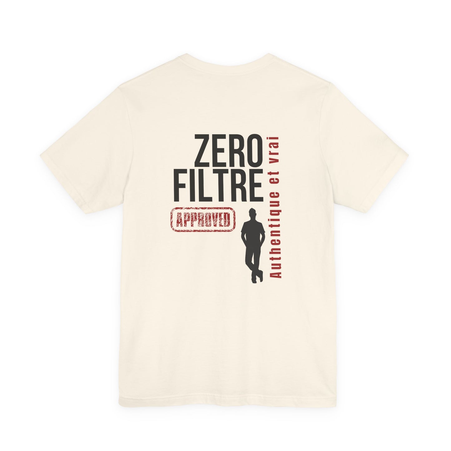 Teeshirt homme JEXPRIME - Zéro filtre, authentique et vrai