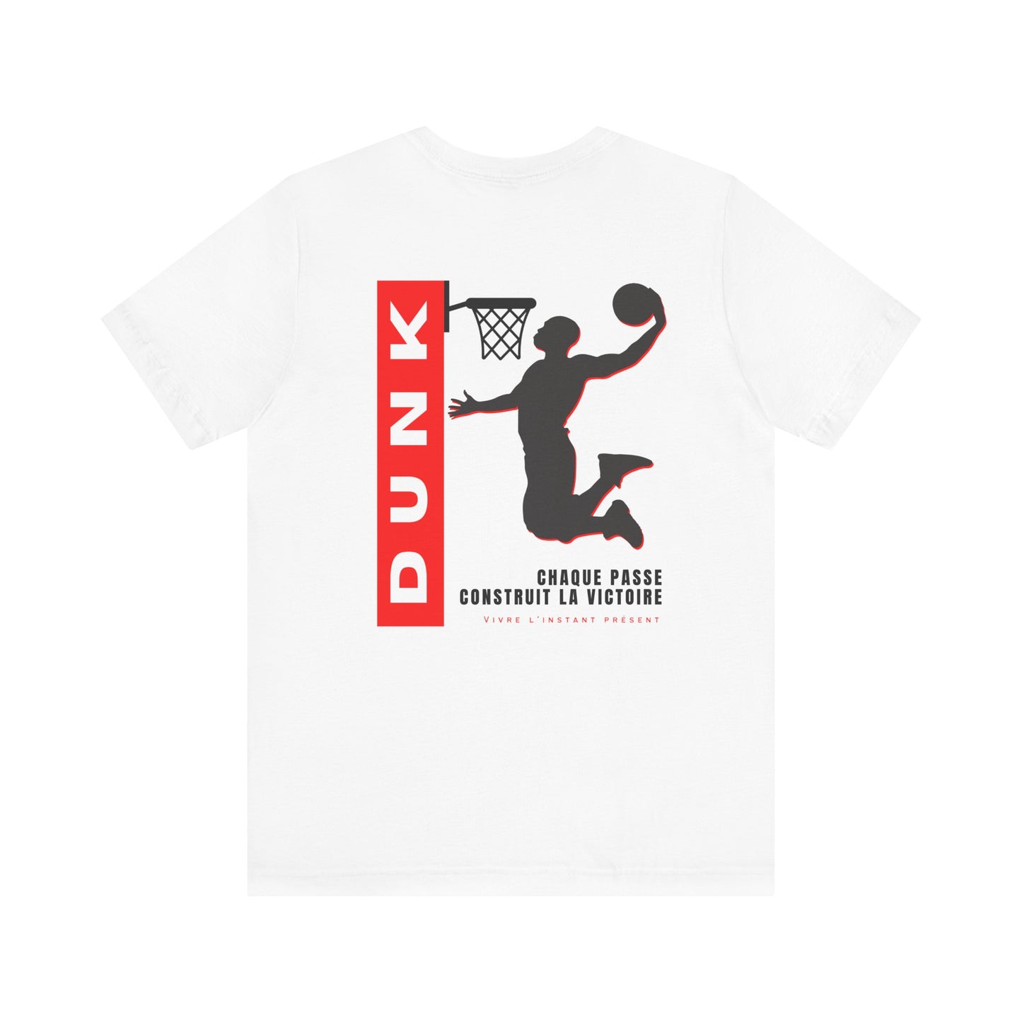 Teeshirt homme JEXPRIME - Dunk, chaque passe contruit la victoire