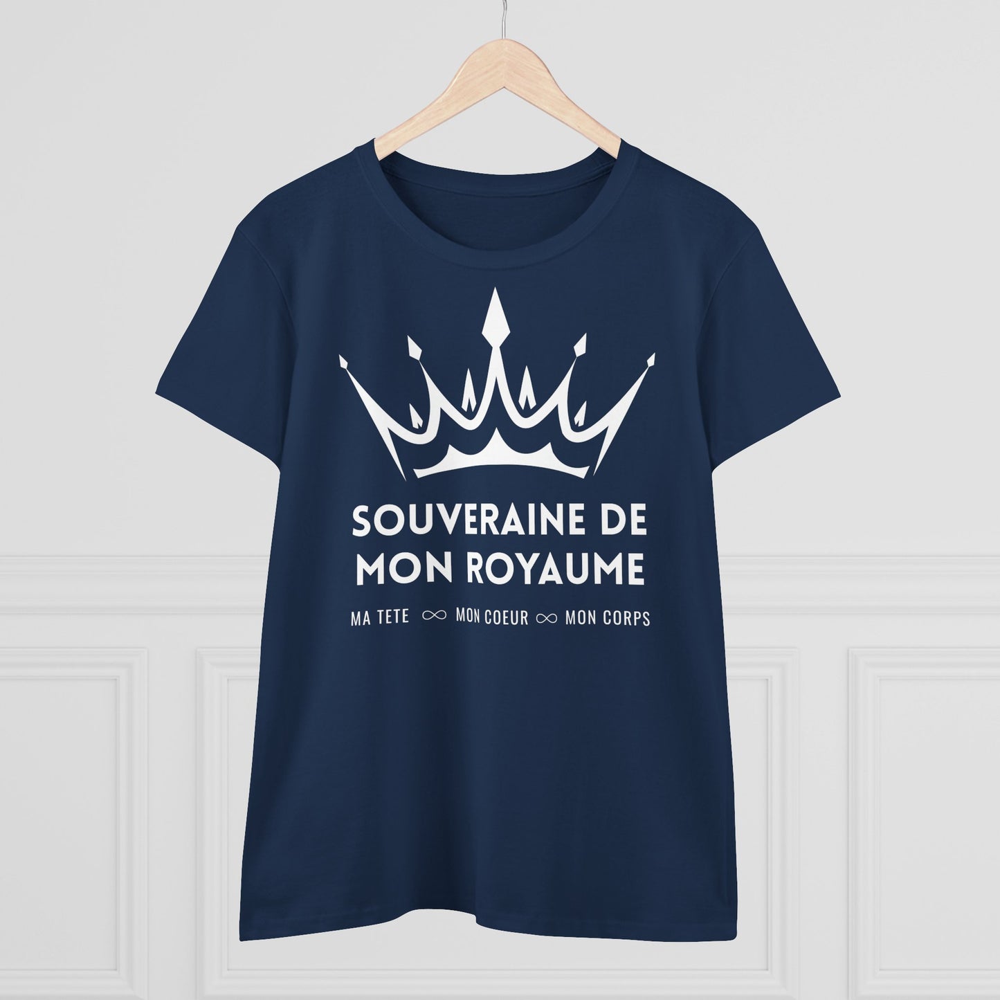 Teeshirt femme JEXPRIME - Souveraine de mon Royaume