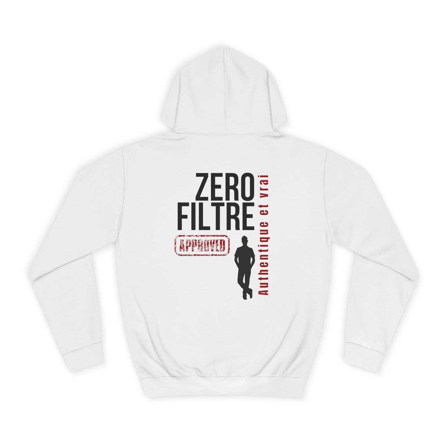 Sweat à capuche homme JEXPRIME - Zéro filtre - Authetique et vrai