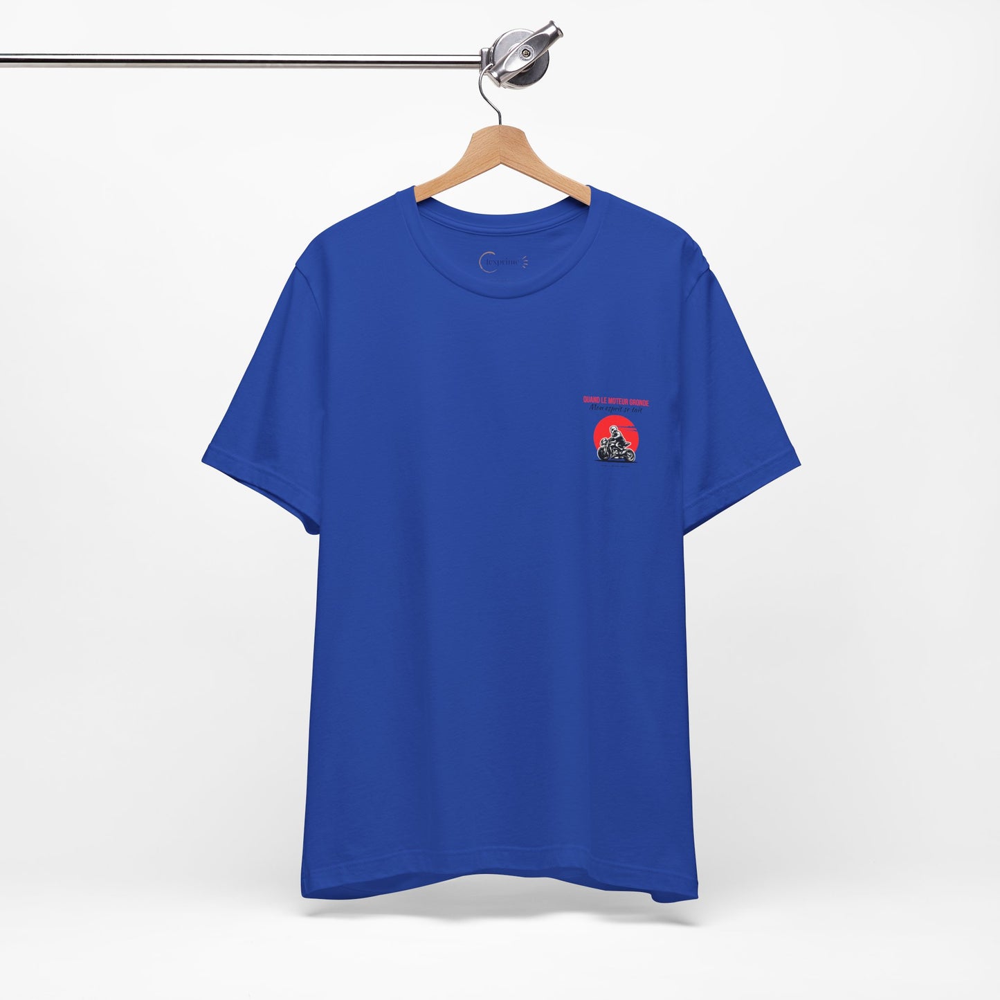 Teeshirt homme JEXPRIME - Quand le moteur gronde, mon esprit se tait