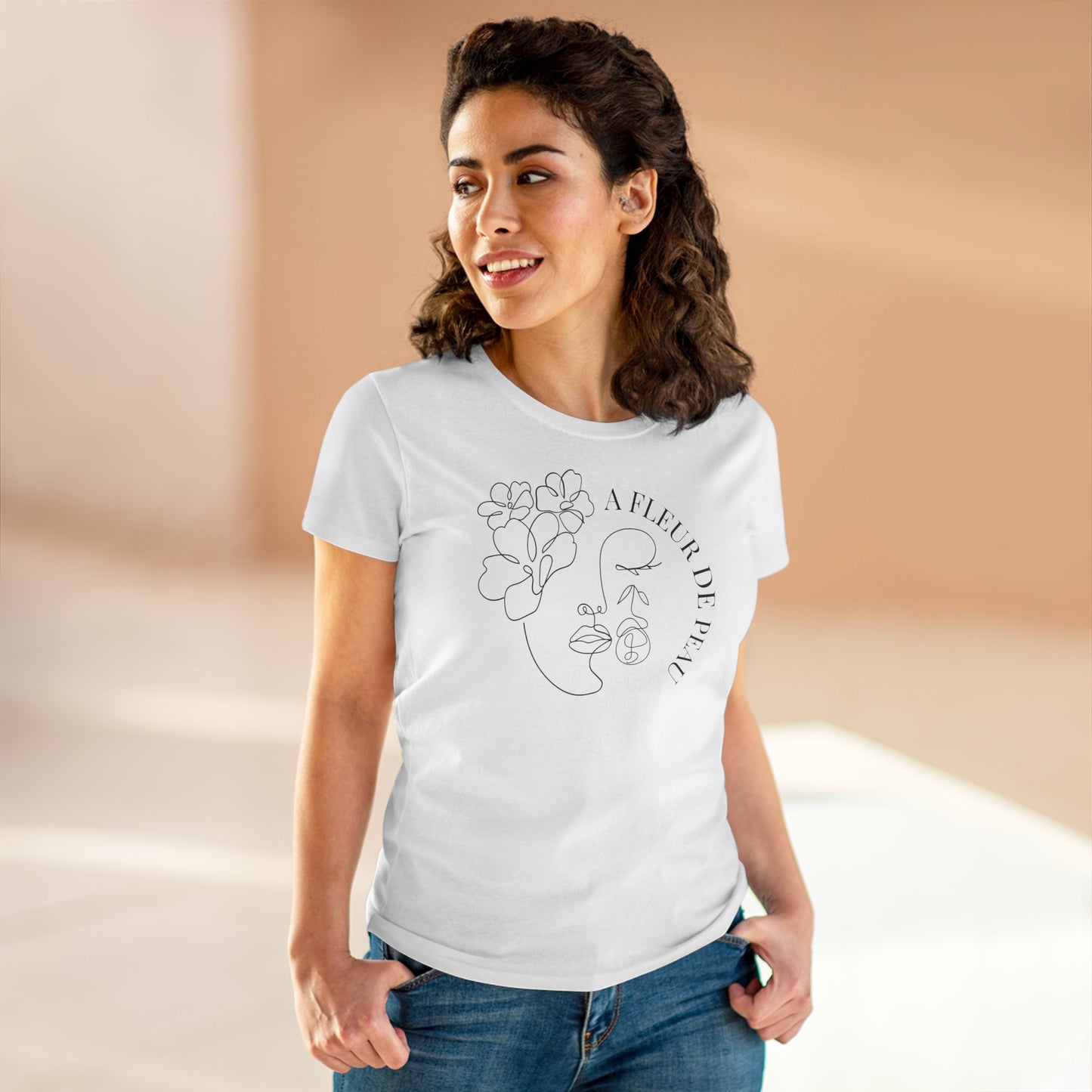 Teeshirt Femme JEXPRIME - A fleur de peau
