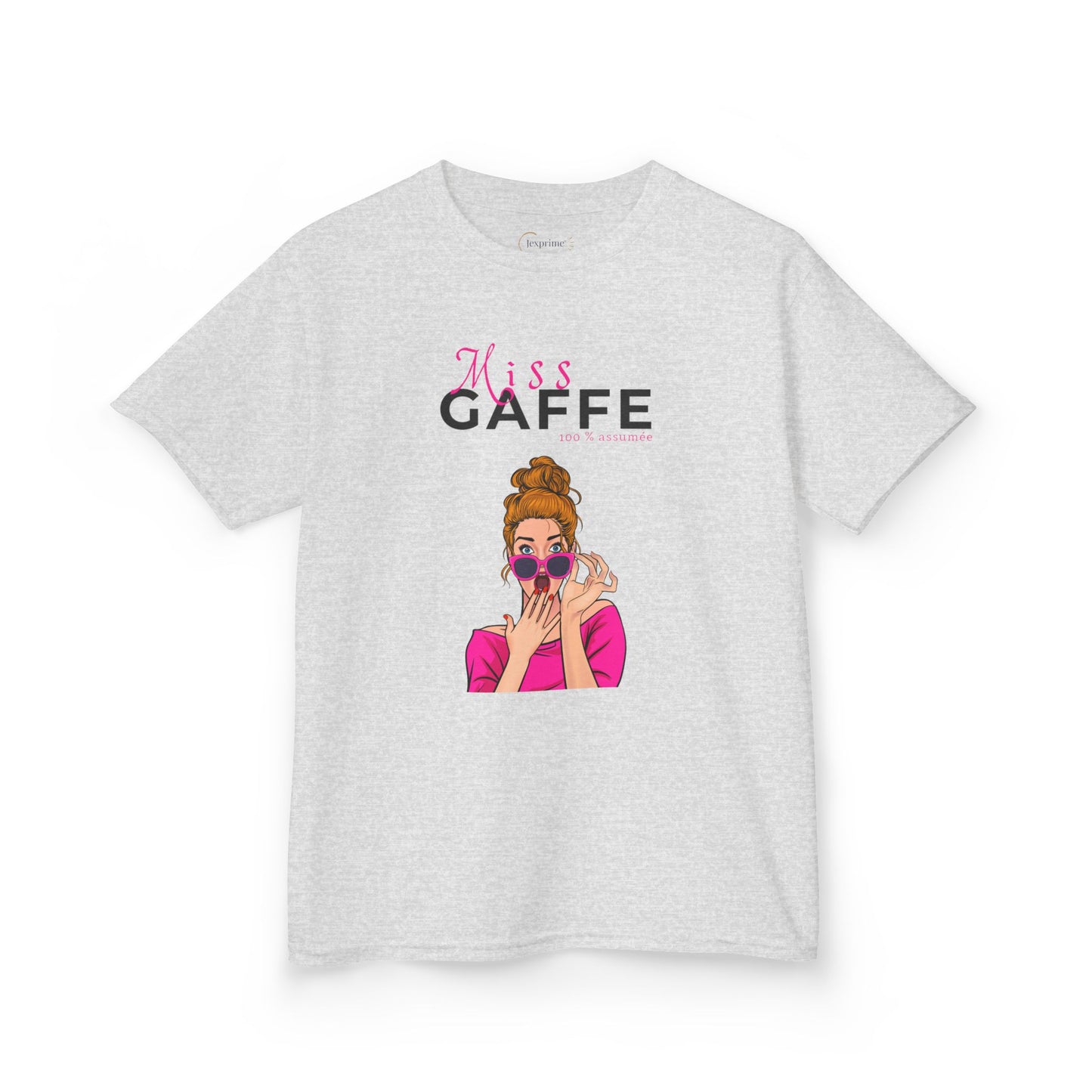 Teeshirt Fille JEXPRIME - Miss GAFFE 100 % assumée