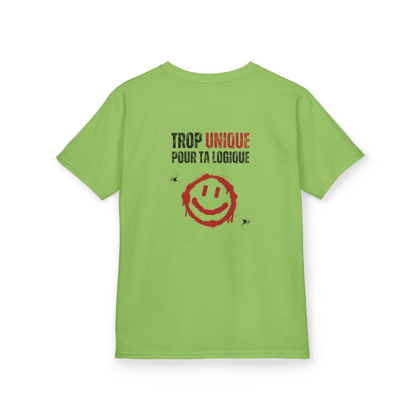Teeshirt Adolescent - Trop Unique pour ta logique