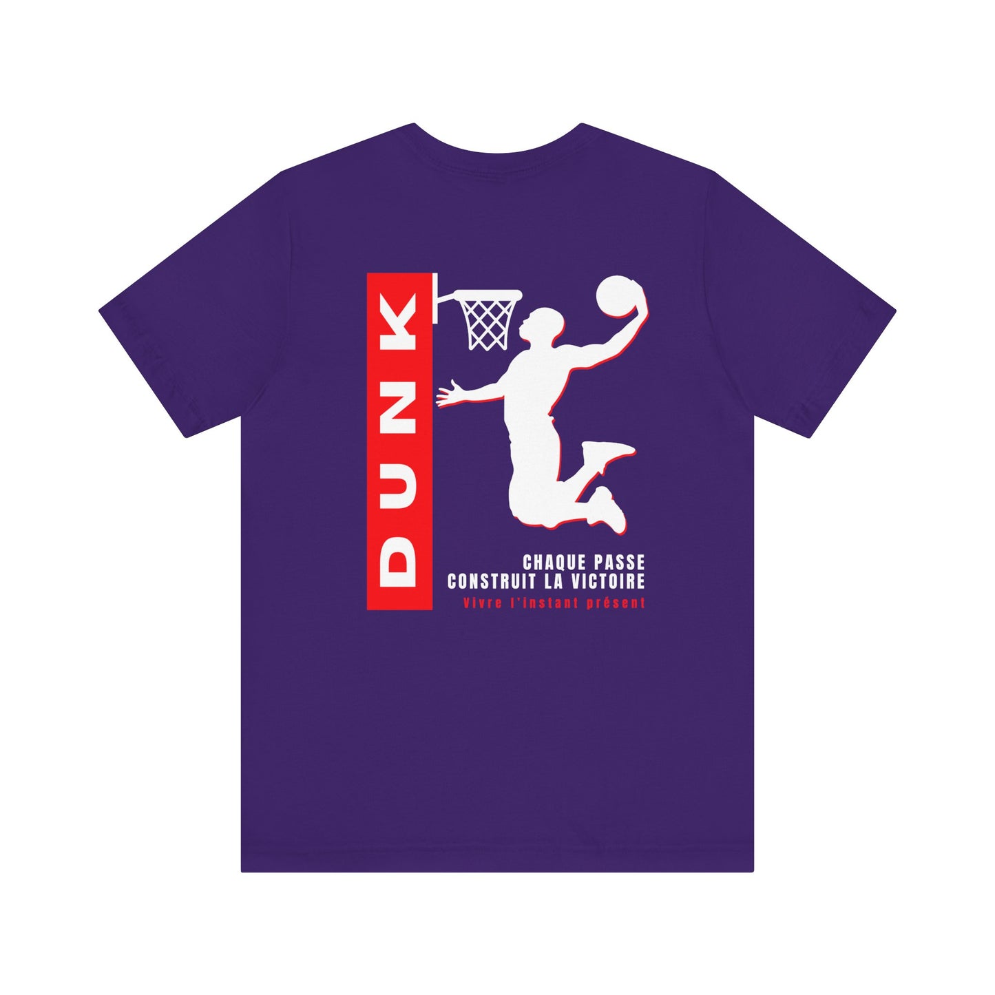 Teeshirt homme JEXPRIME - Dunk, chaque passe contruit la victoire