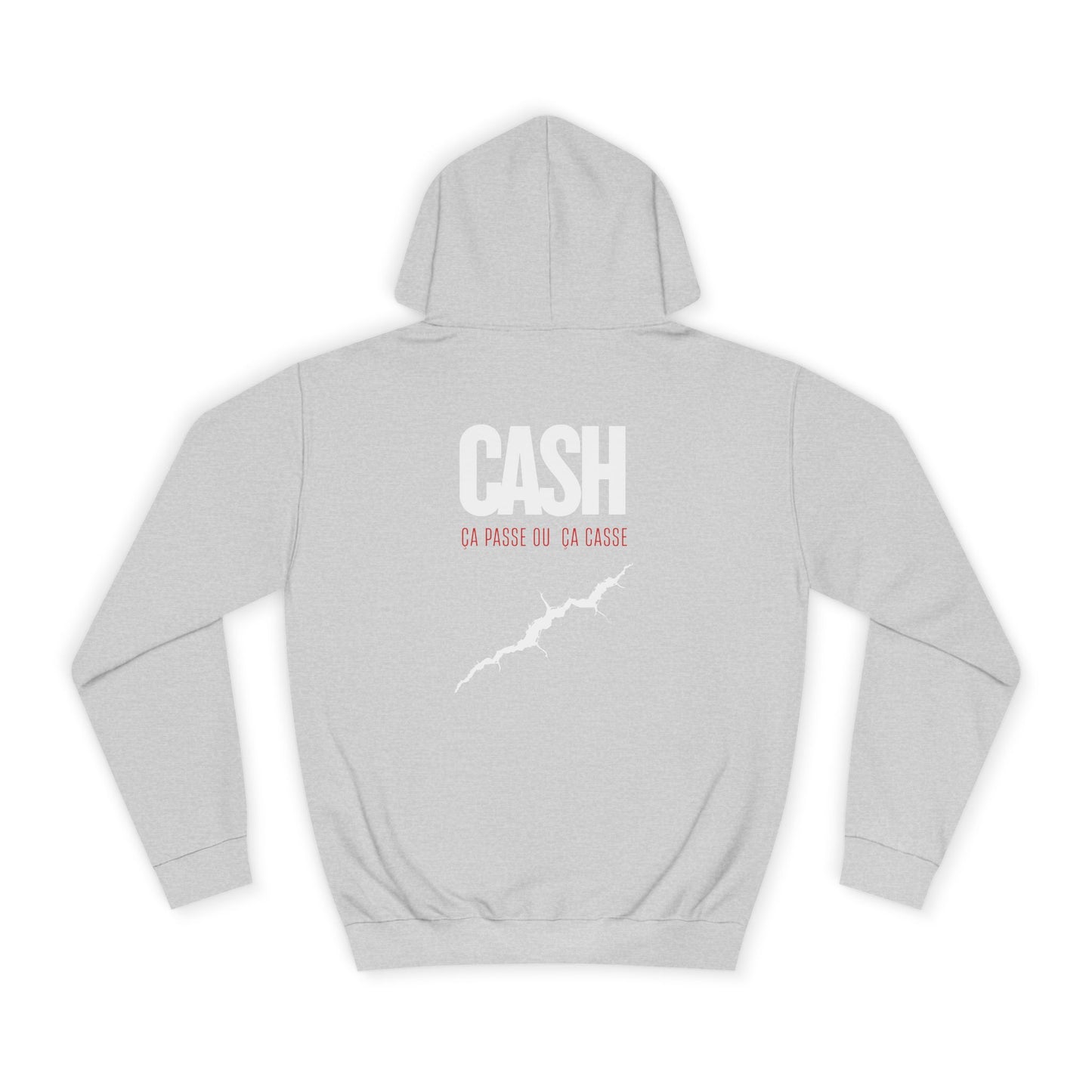 Sweat à capuche adolescent JEXPRIME - Cash, ça passe ou ça casse