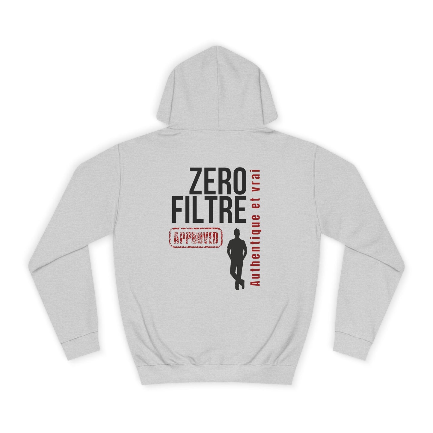 Sweat à capuche homme JEXPRIME - Zéro filtre - Authetique et vrai