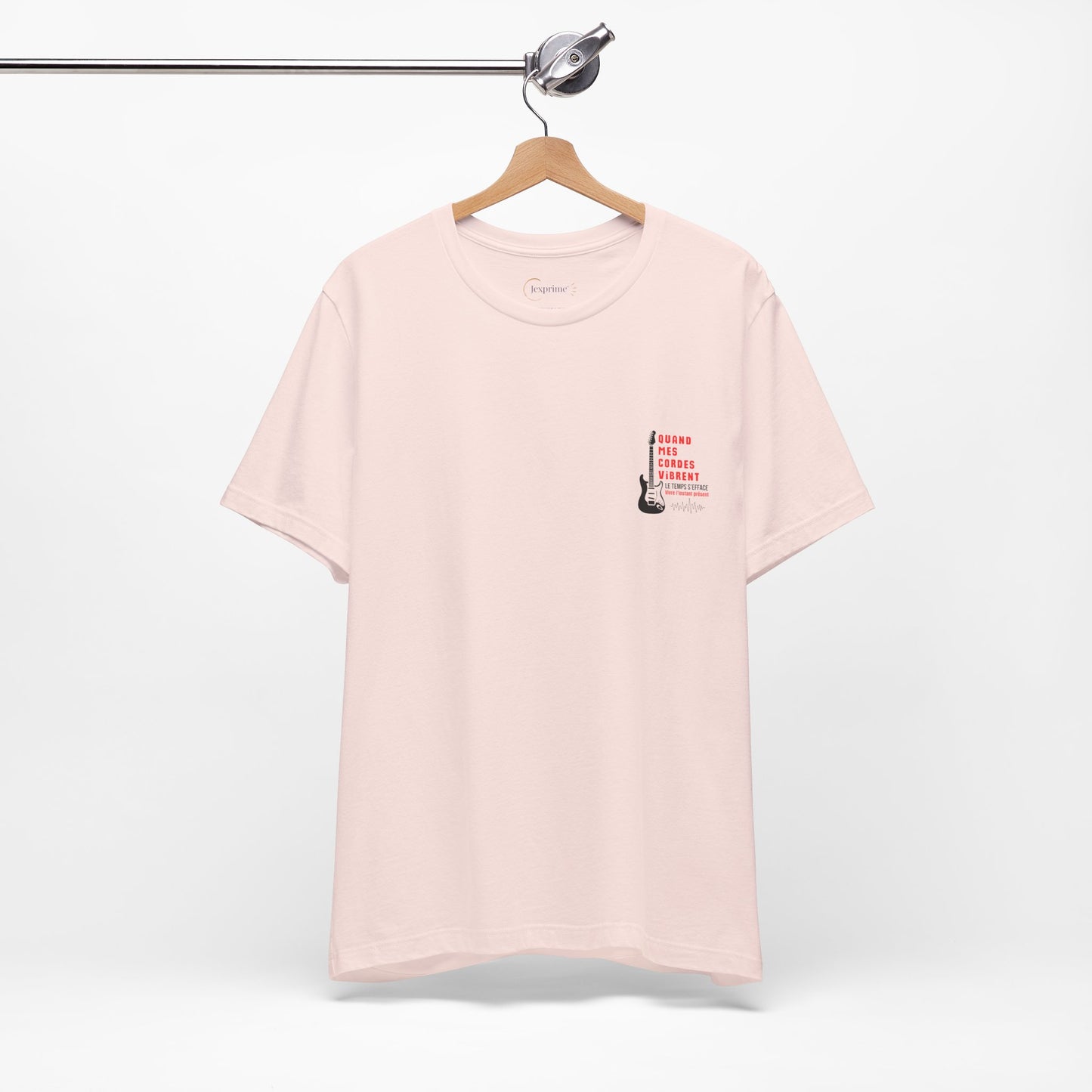 Teeshirt Homme JEXPRIME - Quand mes cordes vibrent, le temps s'efface