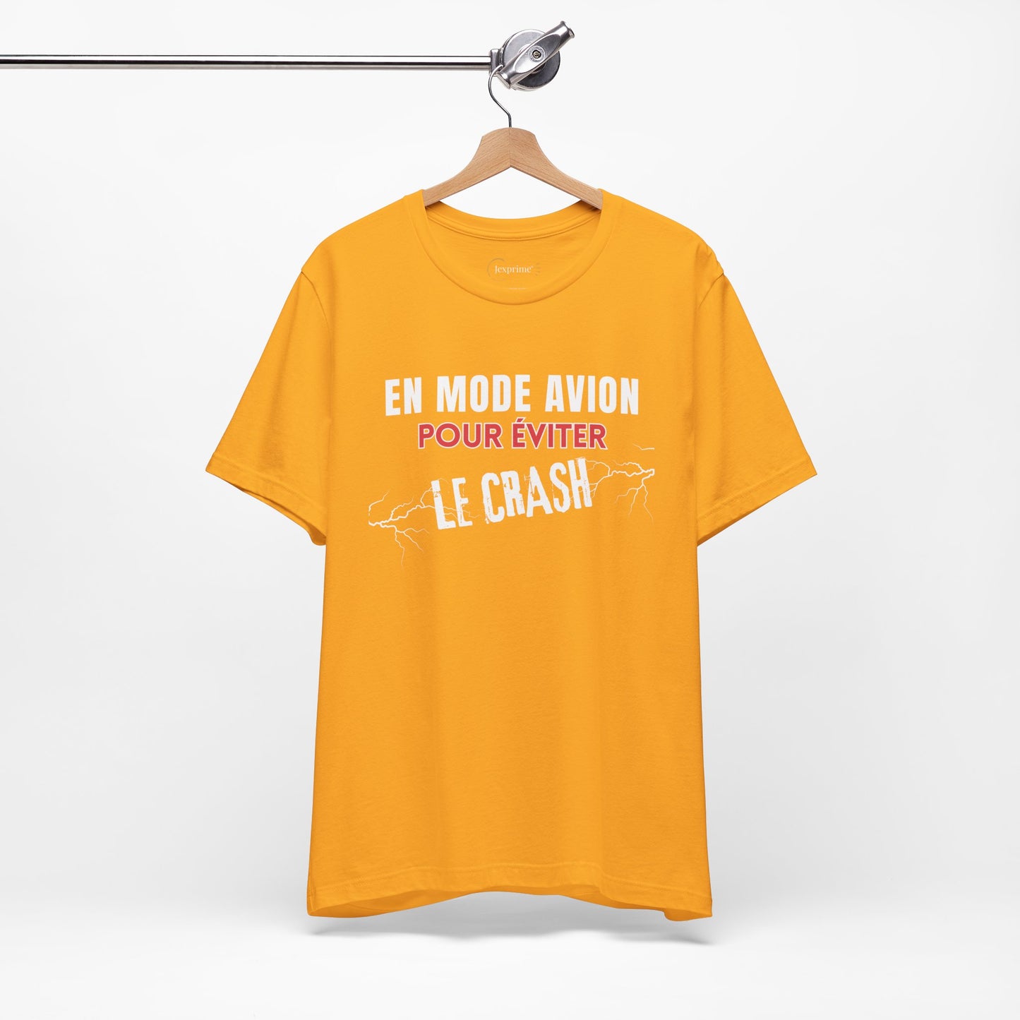 Teeshirt homme JEXPRIME - En mode avion pour éviter le crash