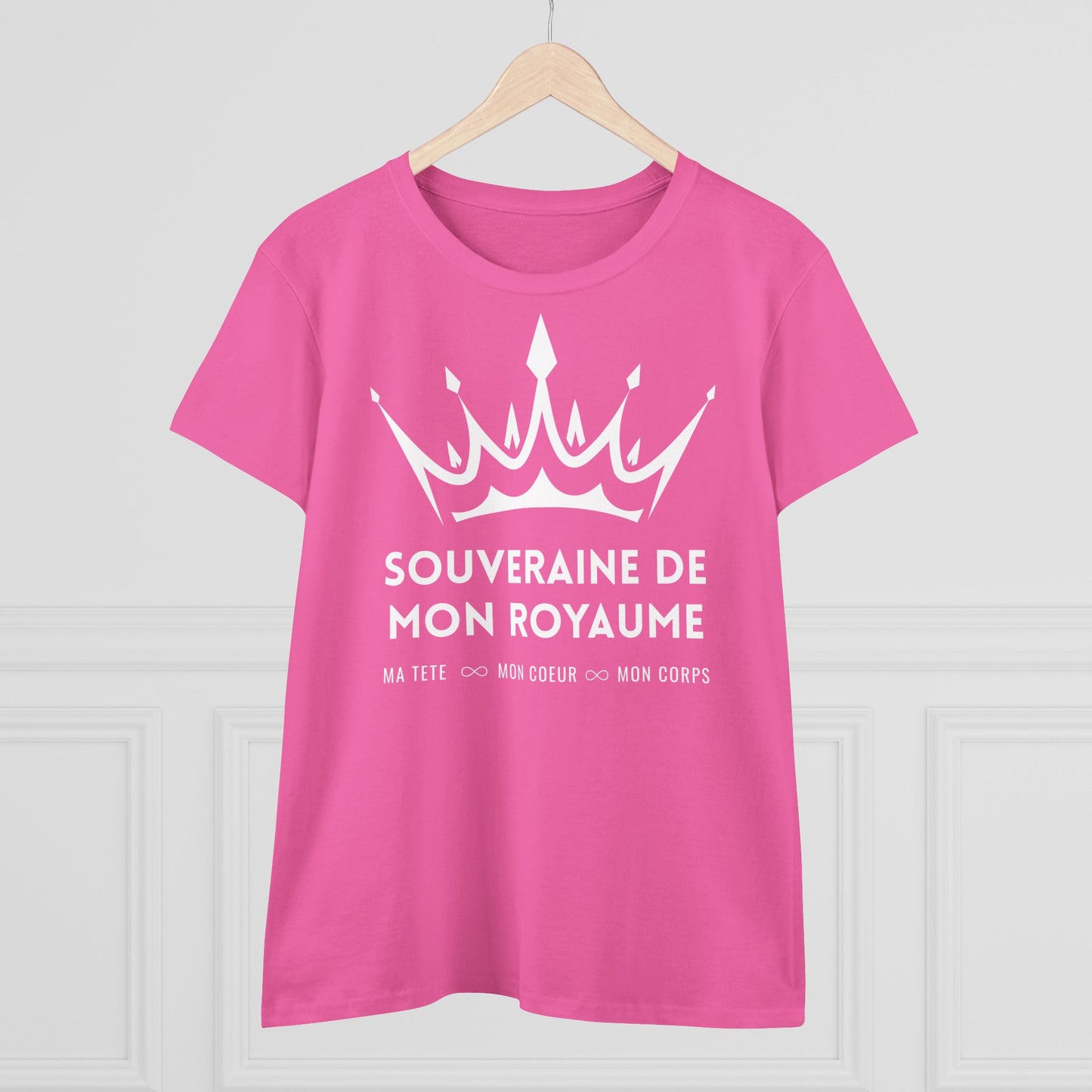 Teeshirt femme JEXPRIME - Souveraine de mon Royaume