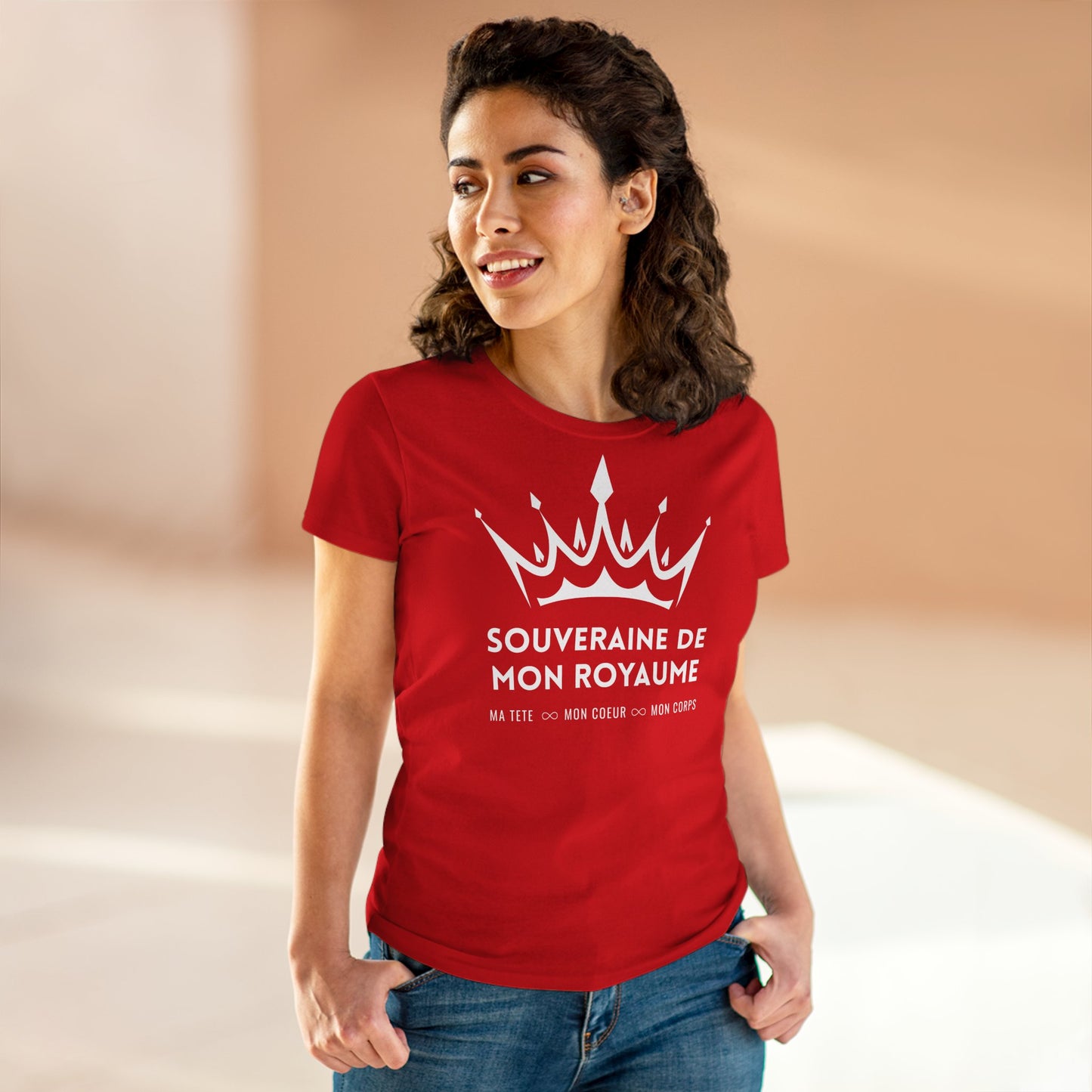 Teeshirt femme JEXPRIME - Souveraine de mon Royaume