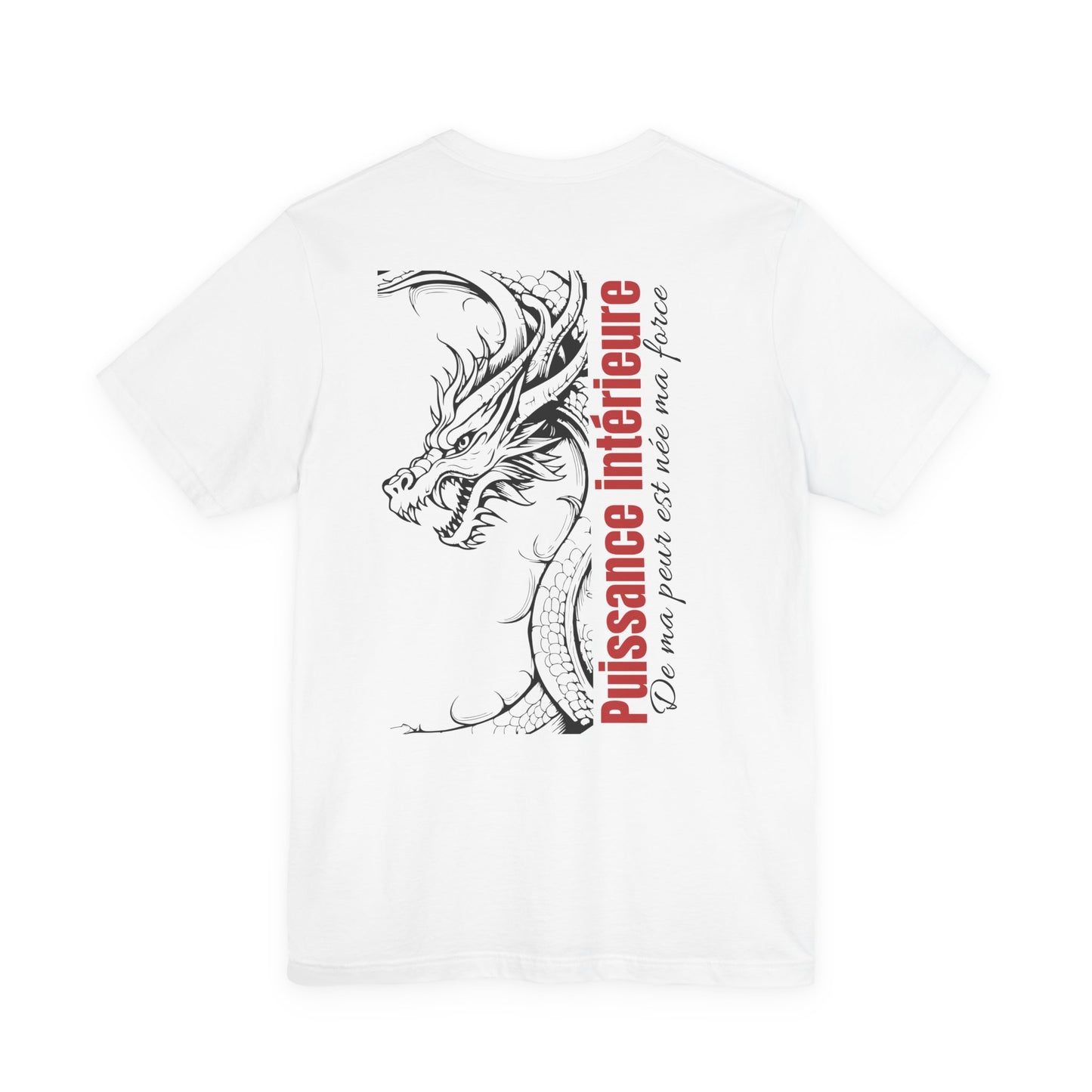 Teeshirt homme JEXPRIME - Puissance intérieure, de ma peur est née ma force