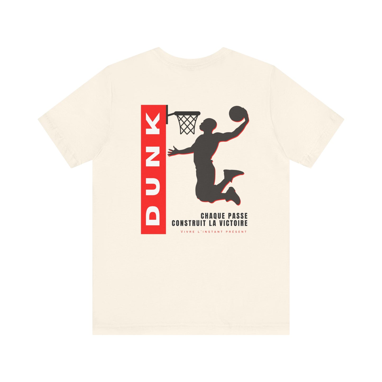 Teeshirt homme JEXPRIME - Dunk, chaque passe contruit la victoire