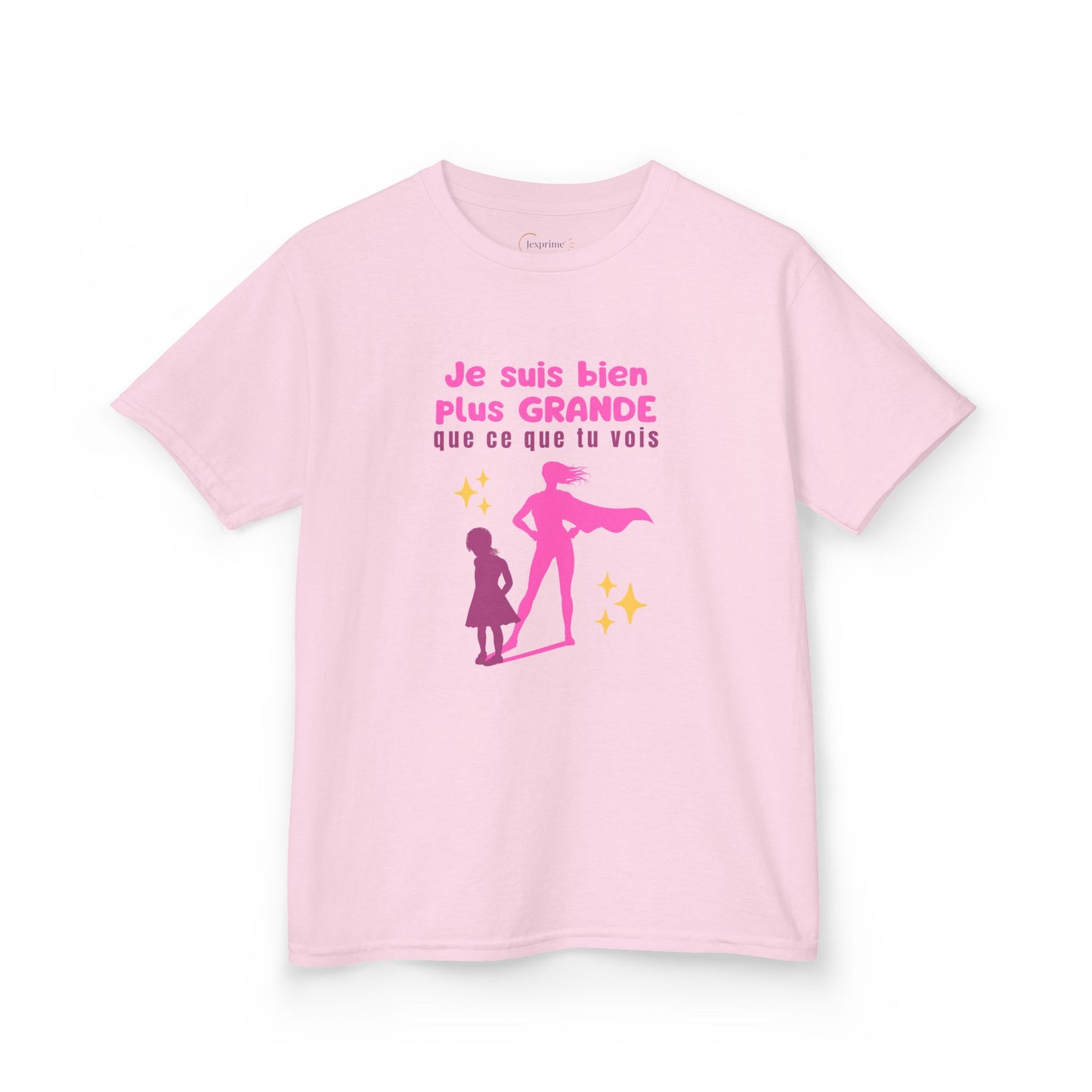 Teeshirt enfant JEXPRIME - Je suis plus grande que ce que tu vois