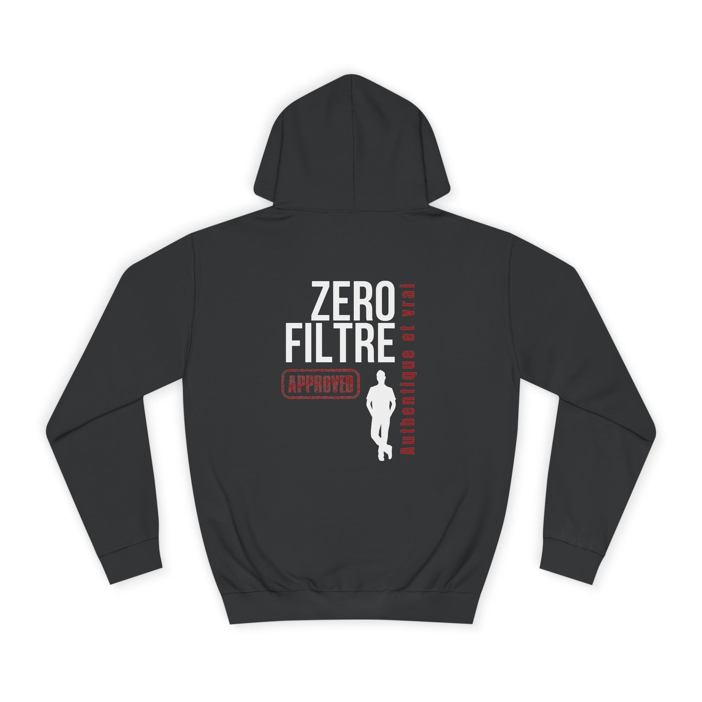 Sweat à capuche homme JEXPRIME - Zéro filtre - Authetique et vrai