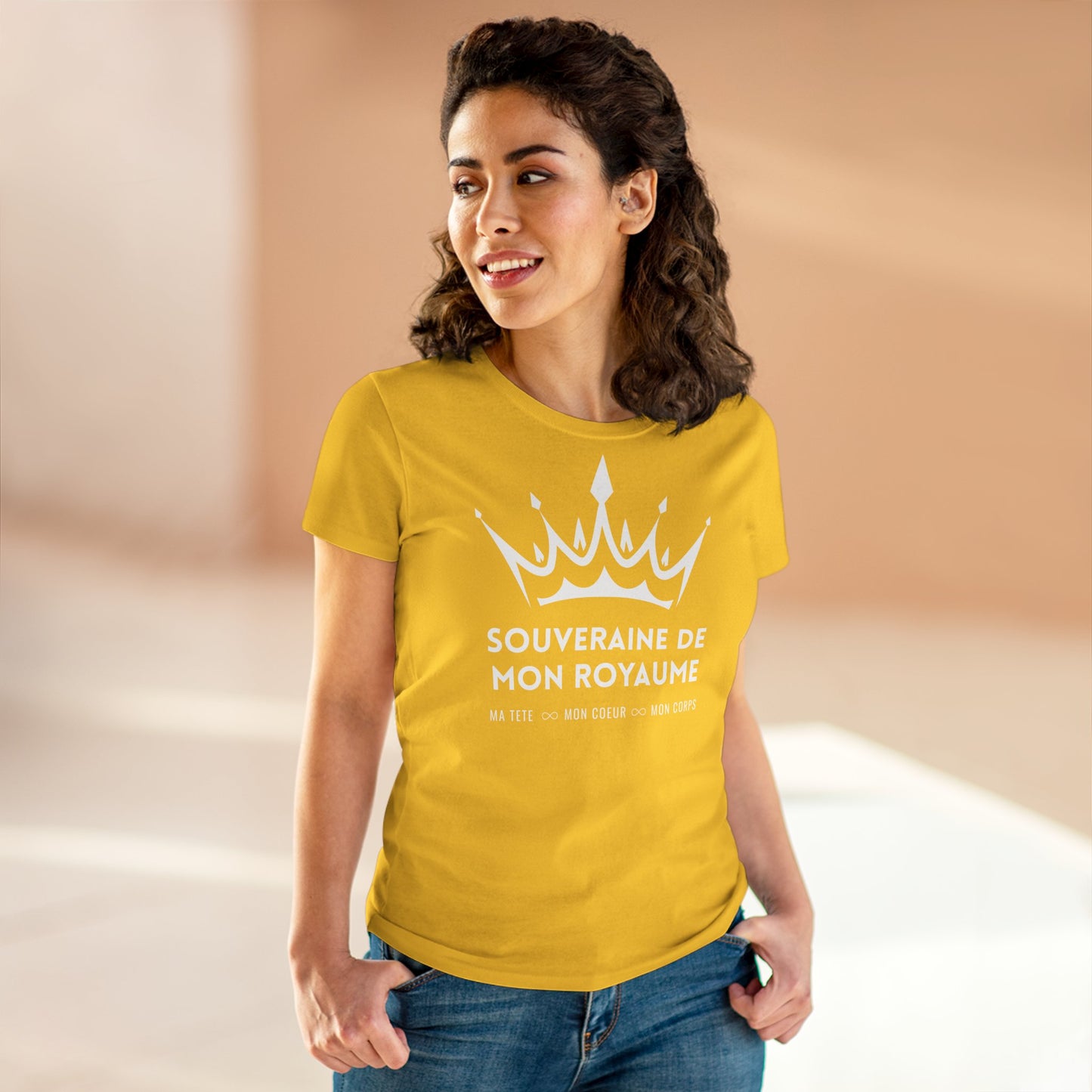 Teeshirt femme JEXPRIME - Souveraine de mon Royaume