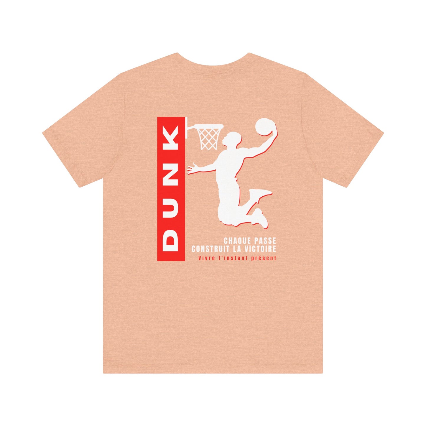 Teeshirt homme JEXPRIME - Dunk, chaque passe contruit la victoire
