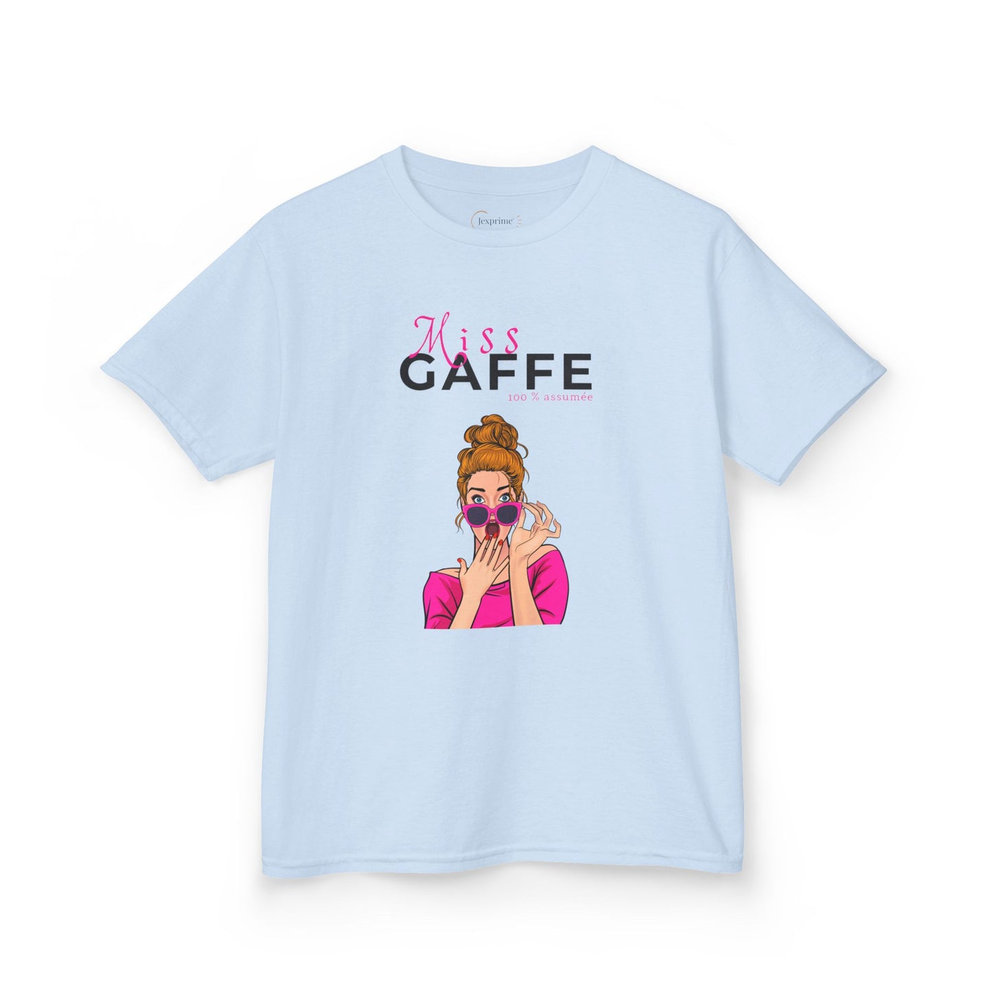 Teeshirt Fille JEXPRIME - Miss GAFFE 100 % assumée