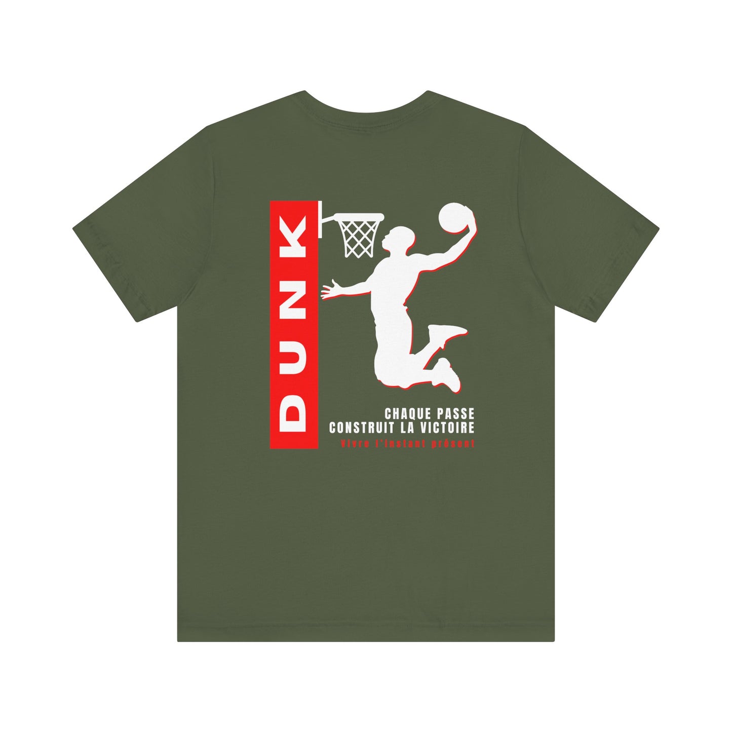 Teeshirt homme JEXPRIME - Dunk, chaque passe contruit la victoire