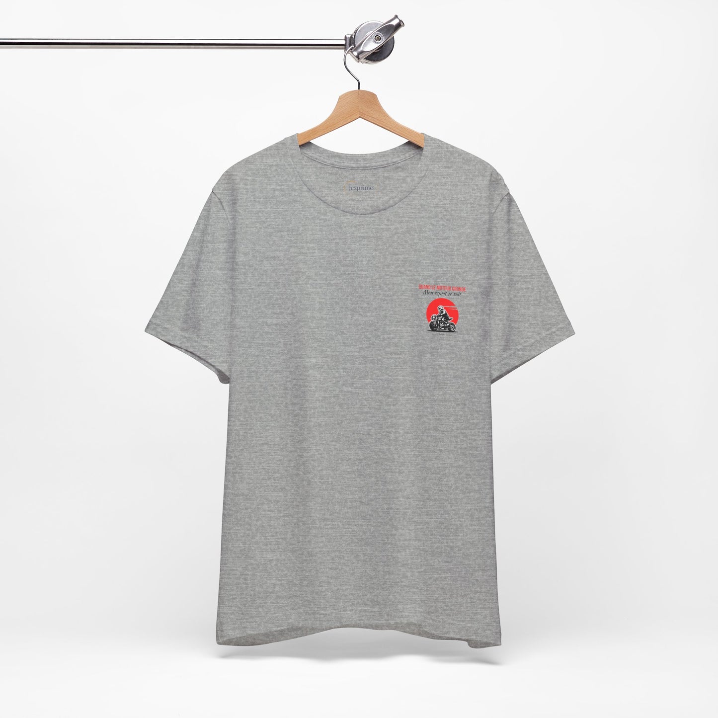 Teeshirt homme JEXPRIME - Quand le moteur gronde, mon esprit se tait