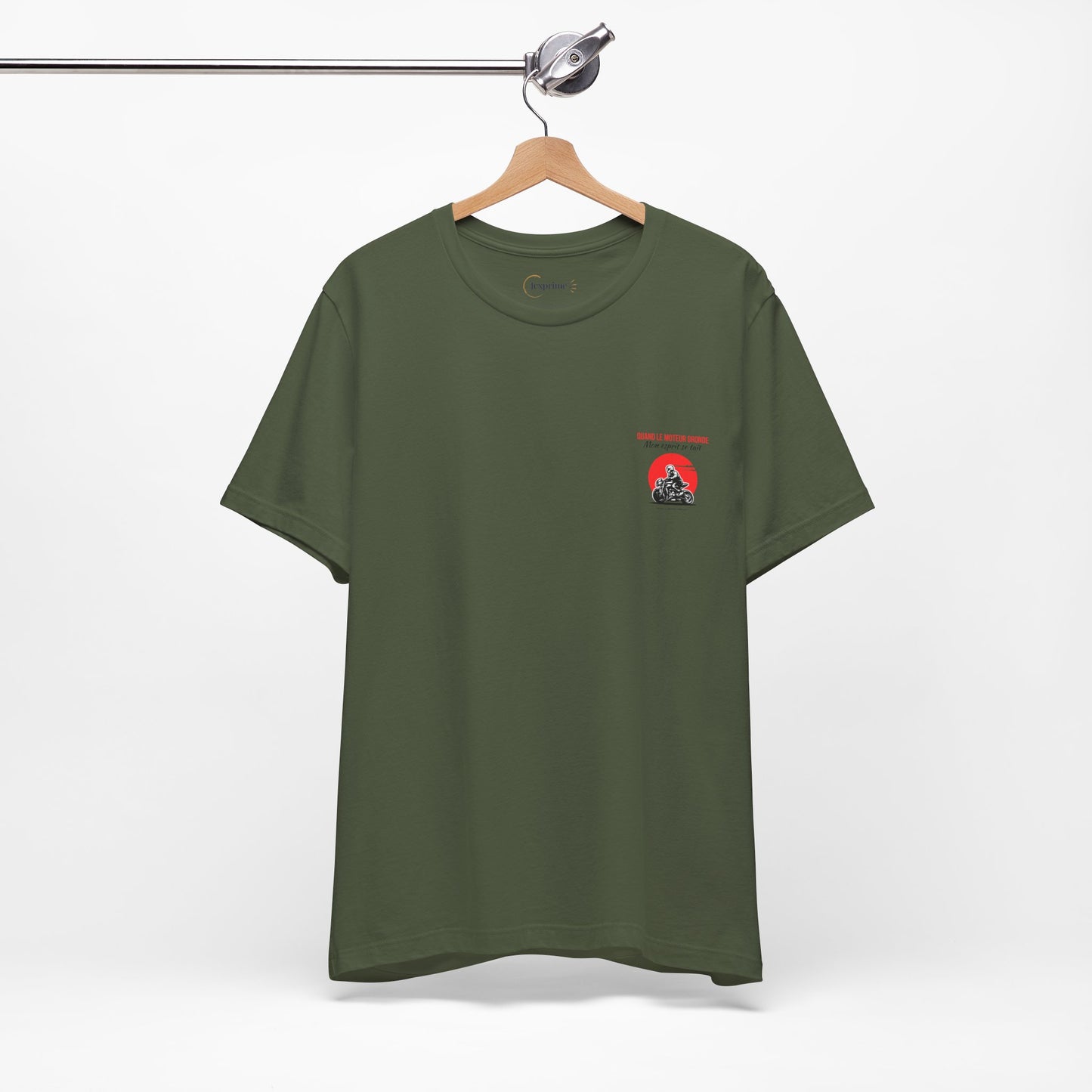 Teeshirt homme JEXPRIME - Quand le moteur gronde, mon esprit se tait