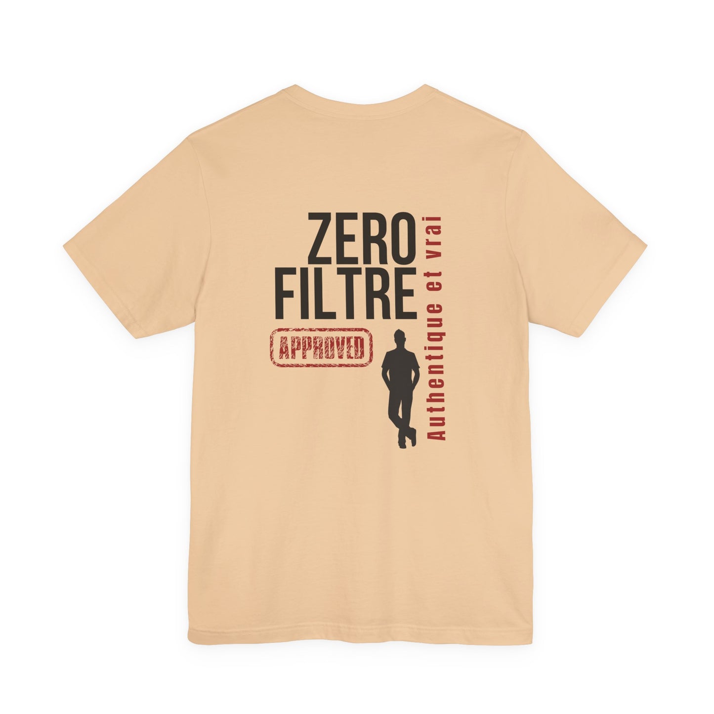 Teeshirt homme JEXPRIME - Zéro filtre, authentique et vrai