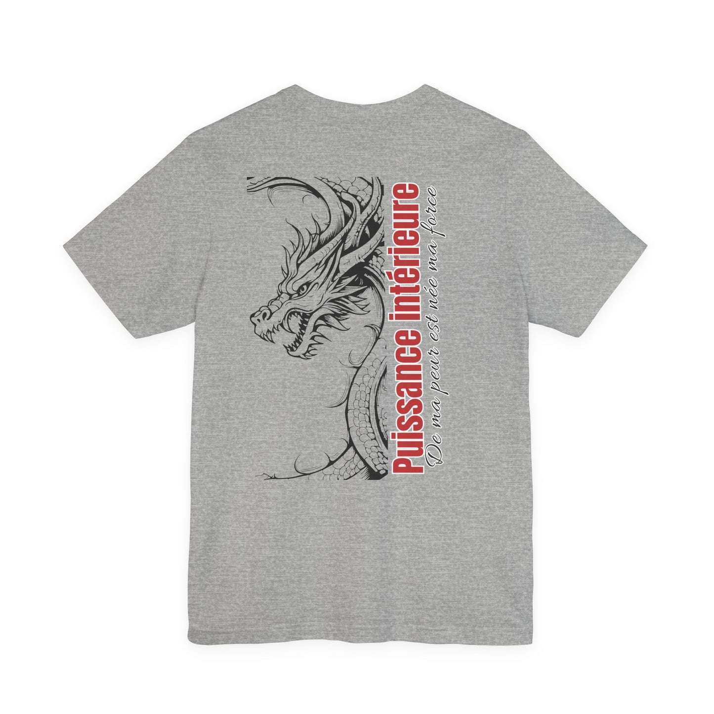 Teeshirt homme JEXPRIME - Puissance intérieure, de ma peur est née ma force