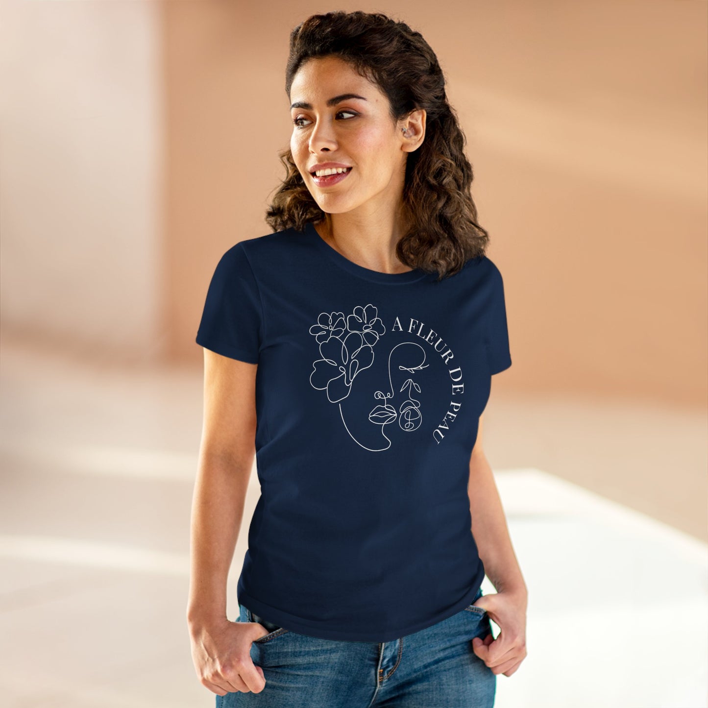 Teeshirt Femme JEXPRIME - A fleur de peau