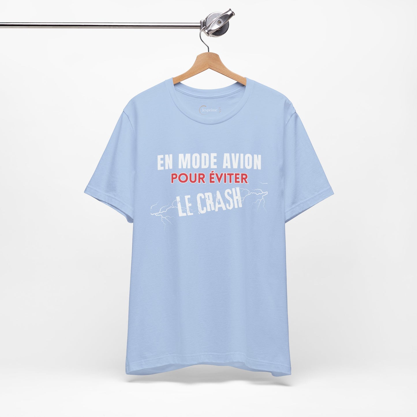Teeshirt homme JEXPRIME - En mode avion pour éviter le crash