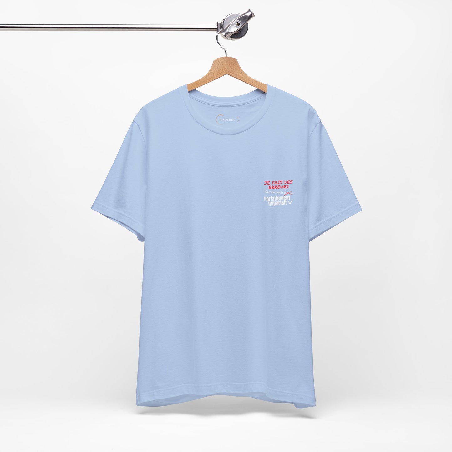 Tee-shirt Homme JEXPRIME – Je fais des erreurs (comme tout le monde) Parfaitement imparfait