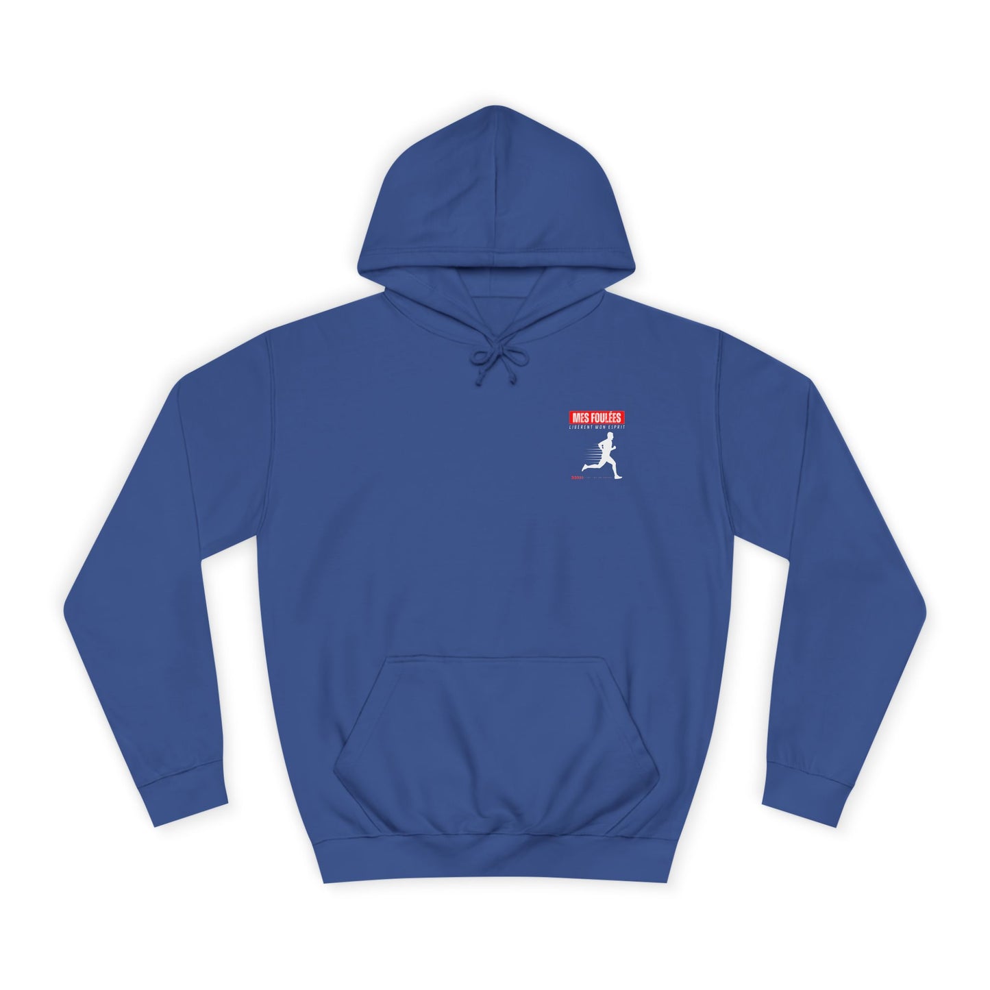 Sweat à capuche Homme JEXPRIME - Mes foulées libèrent mon esprit