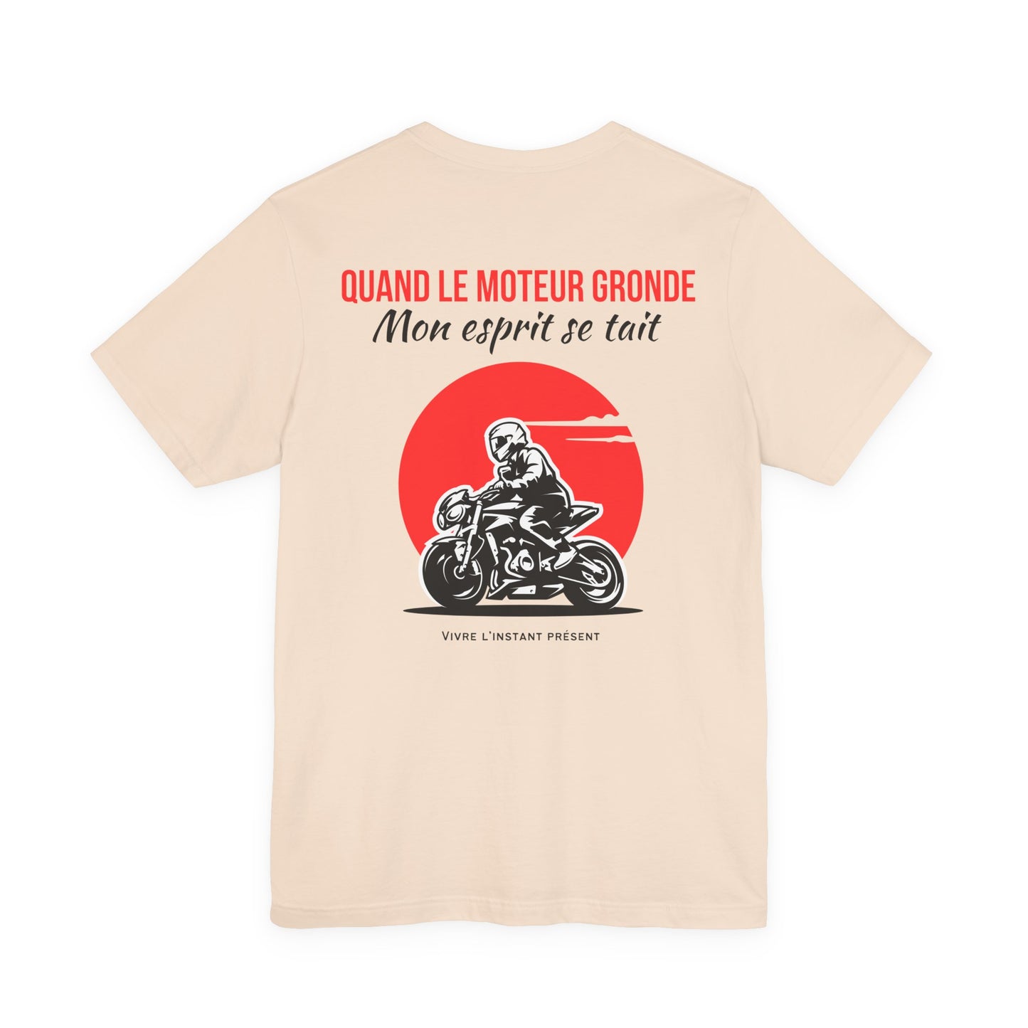 Teeshirt homme JEXPRIME - Quand le moteur gronde, mon esprit se tait