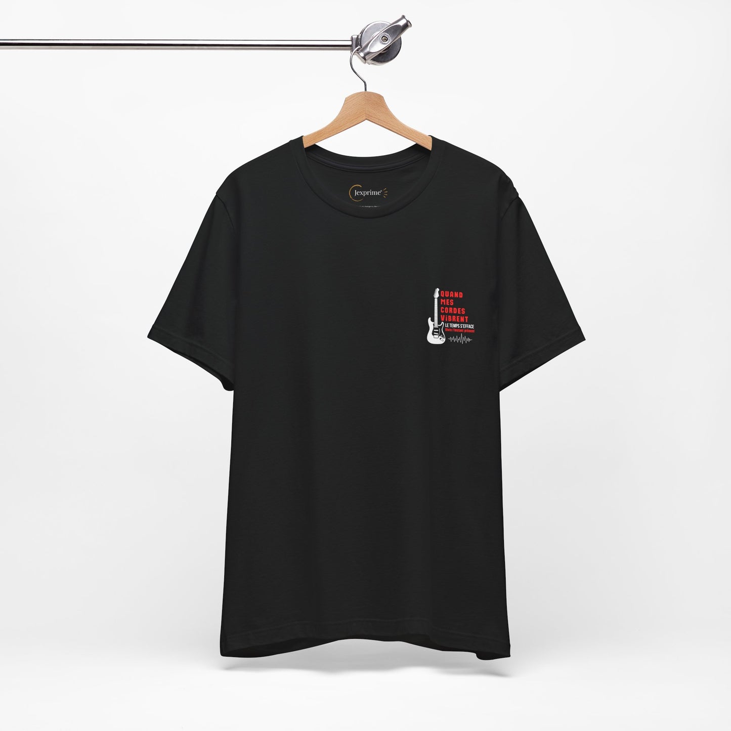 Teeshirt Homme JEXPRIME - Quand mes cordes vibrent, le temps s'efface