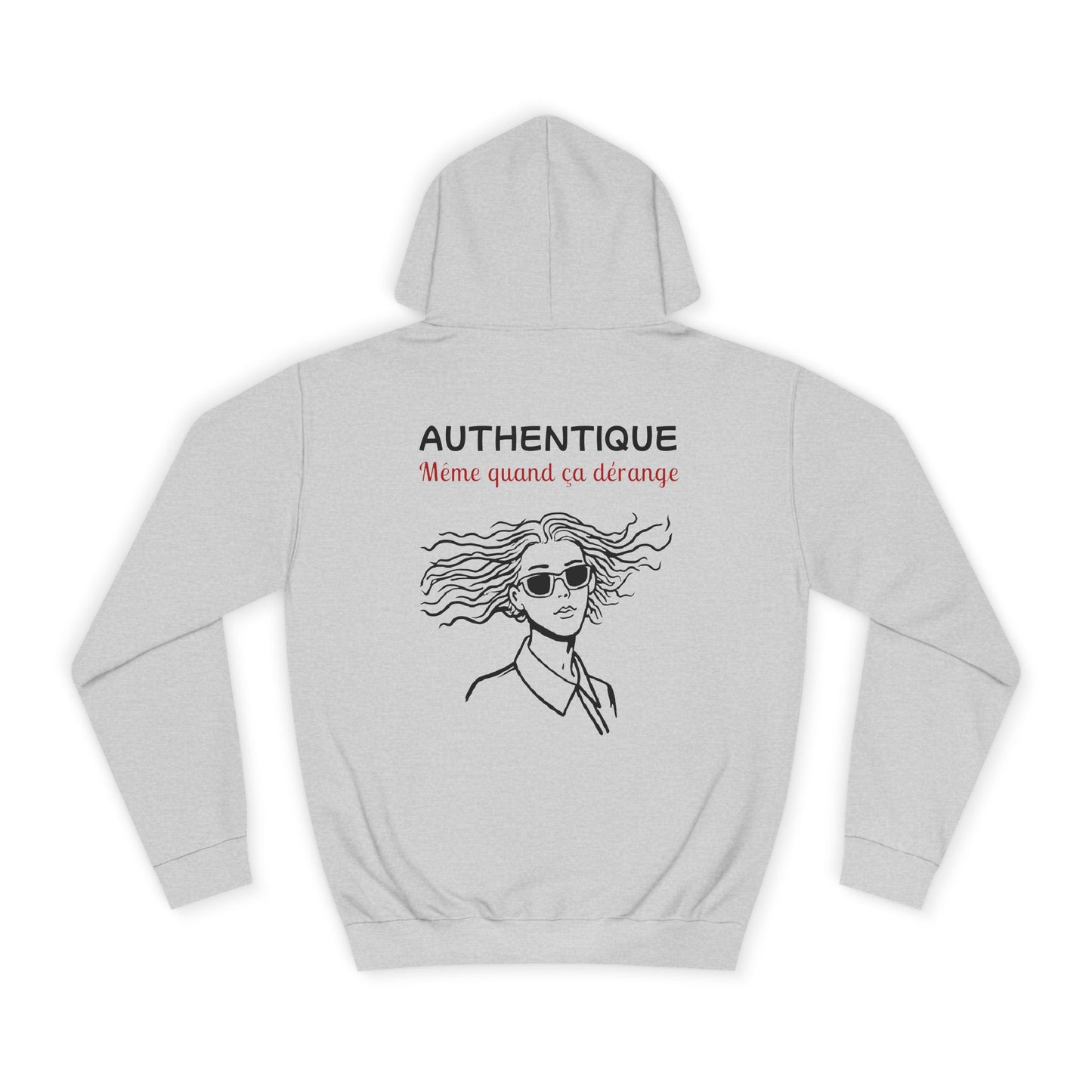 Sweat à capuche femme JEXPRIME - Authentique même quand ça dérange