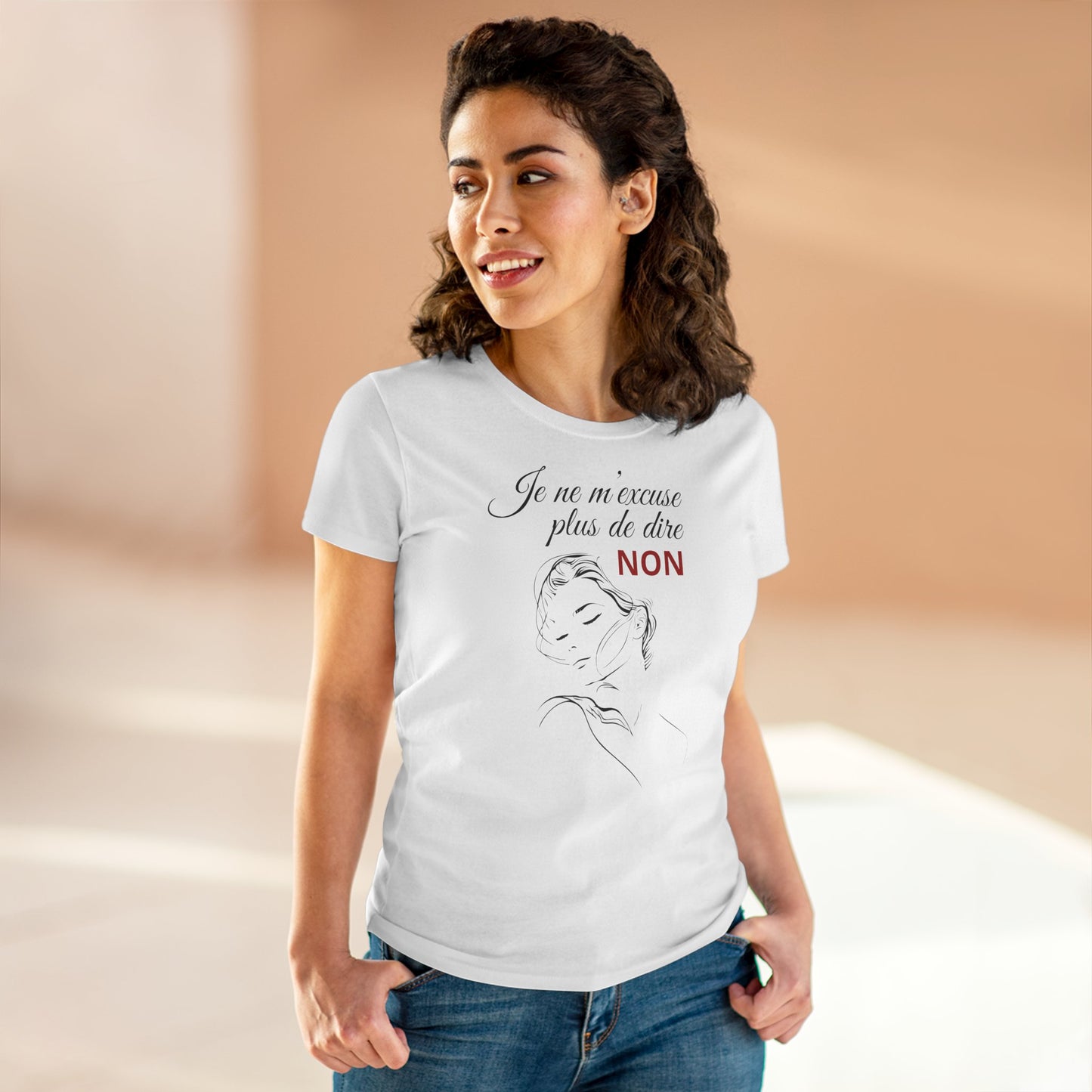 Teeshirt femme JEXPRIME - Je ne m'excuse plus de dire non