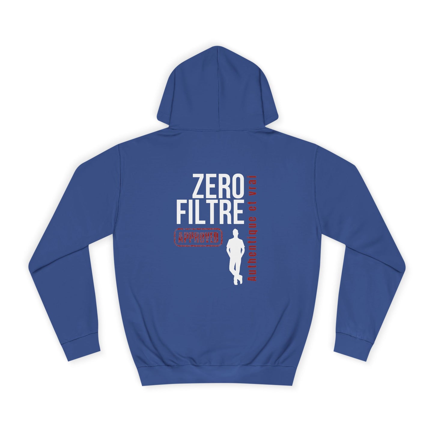 Sweat à capuche homme JEXPRIME - Zéro filtre - Authetique et vrai