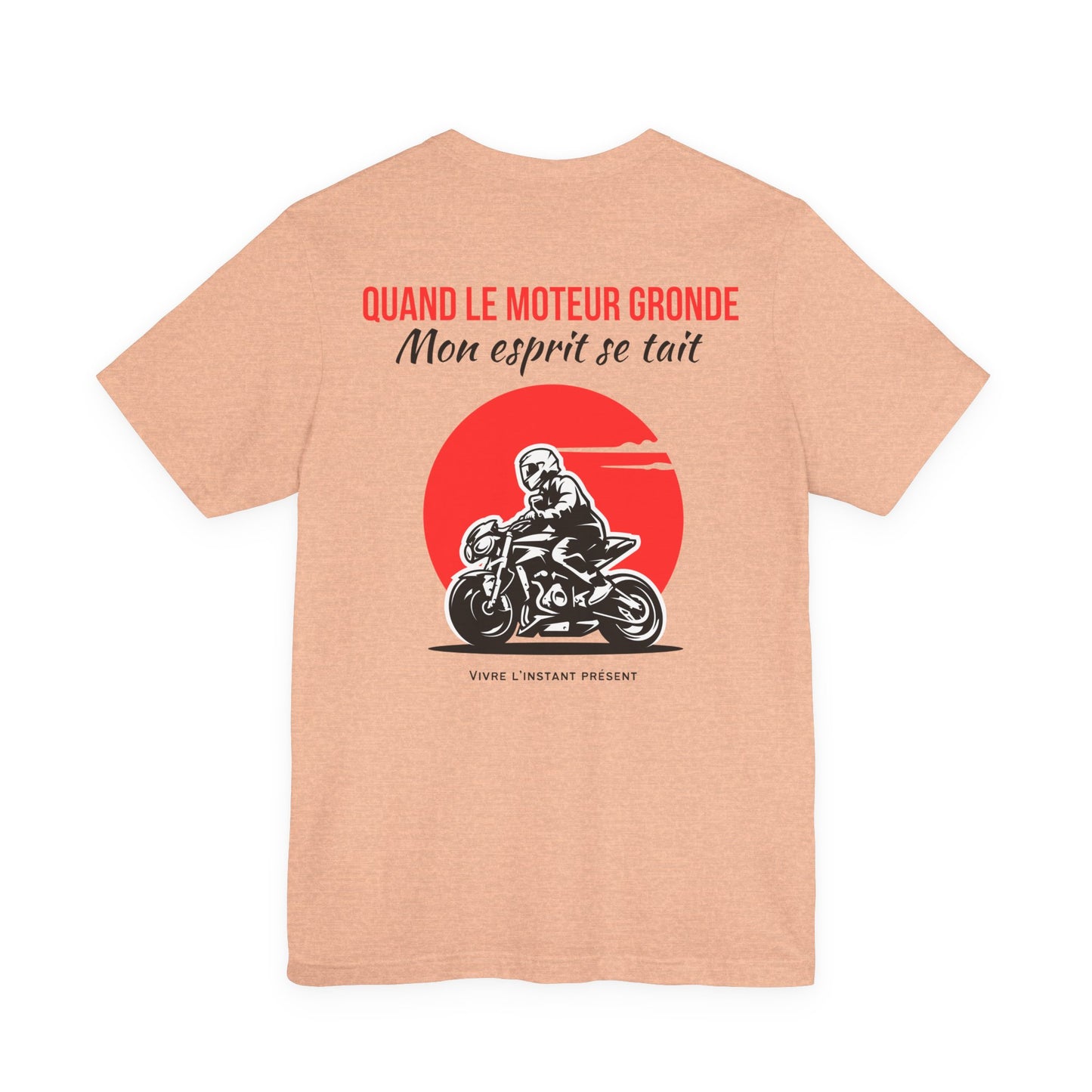 Teeshirt homme JEXPRIME - Quand le moteur gronde, mon esprit se tait
