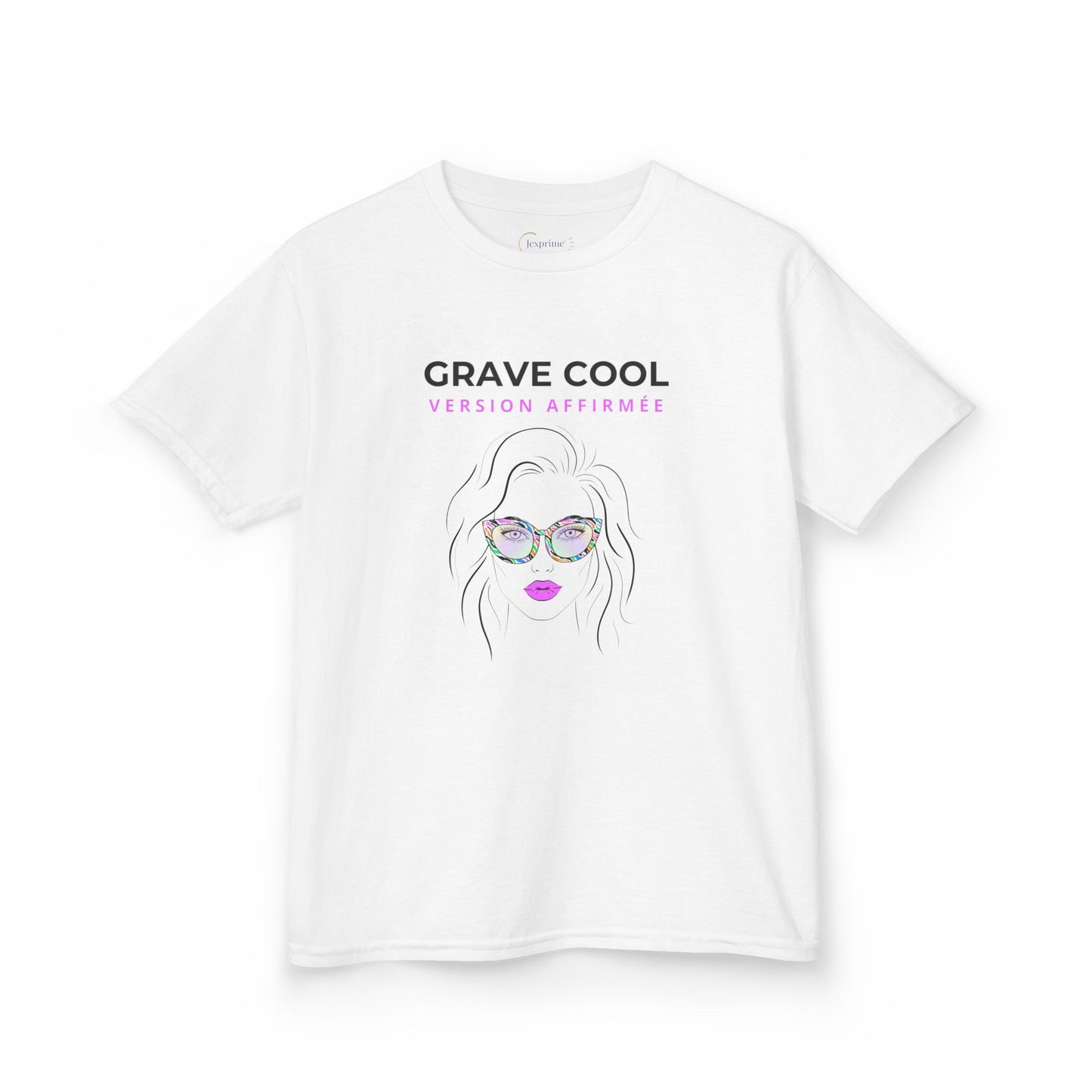 Teeshirt Adolescent JEXPIRME - Grave cool version affirmée