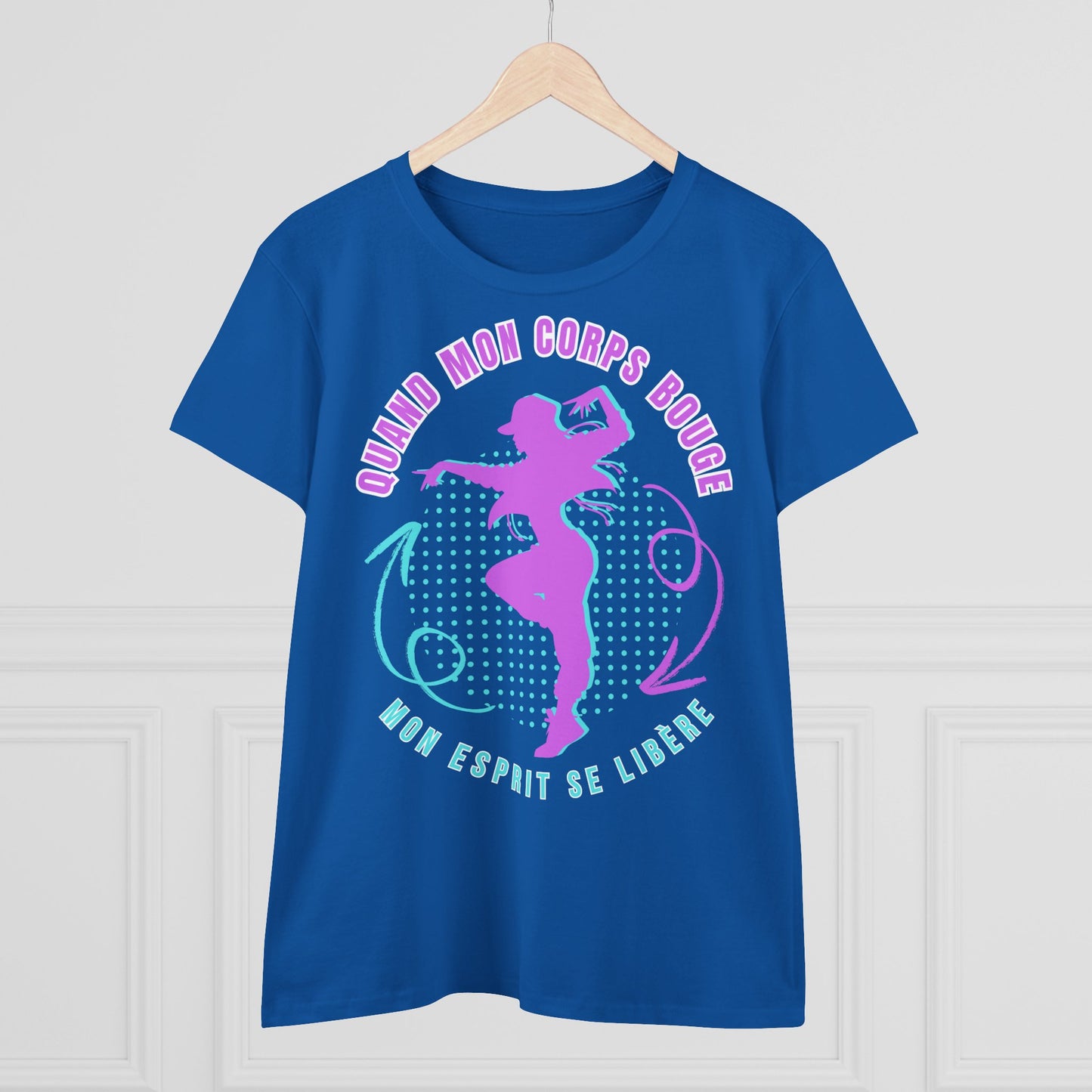 Teeshirt femme JEXPRIME - Quand mon corps bouge, mon esprit se libère