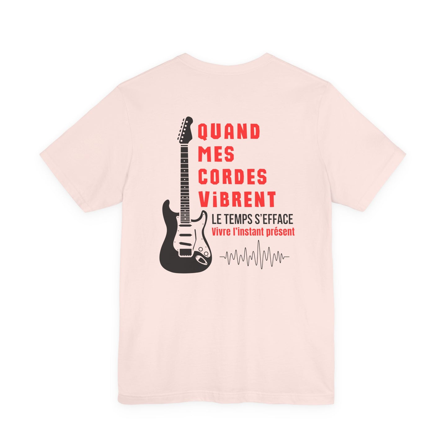 Teeshirt Homme JEXPRIME - Quand mes cordes vibrent, le temps s'efface