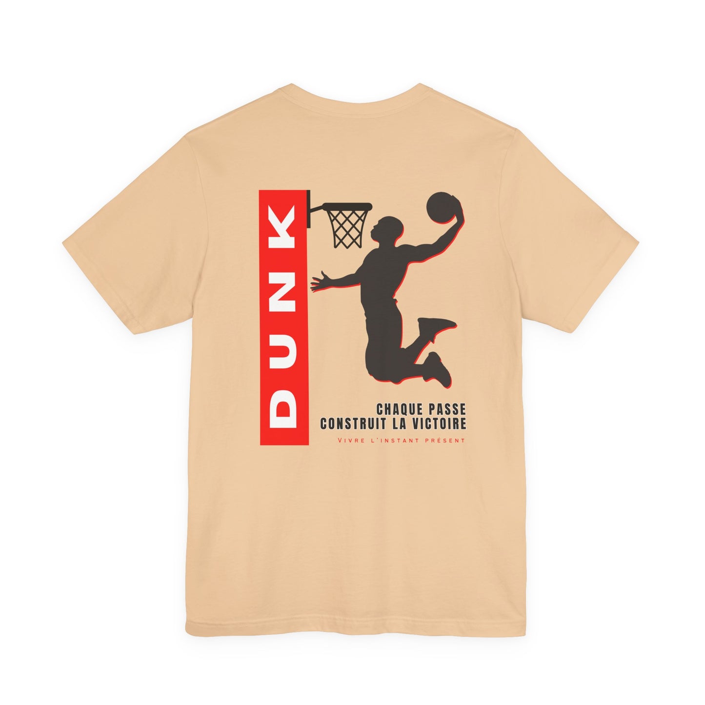 Teeshirt homme JEXPRIME - Dunk, chaque passe contruit la victoire