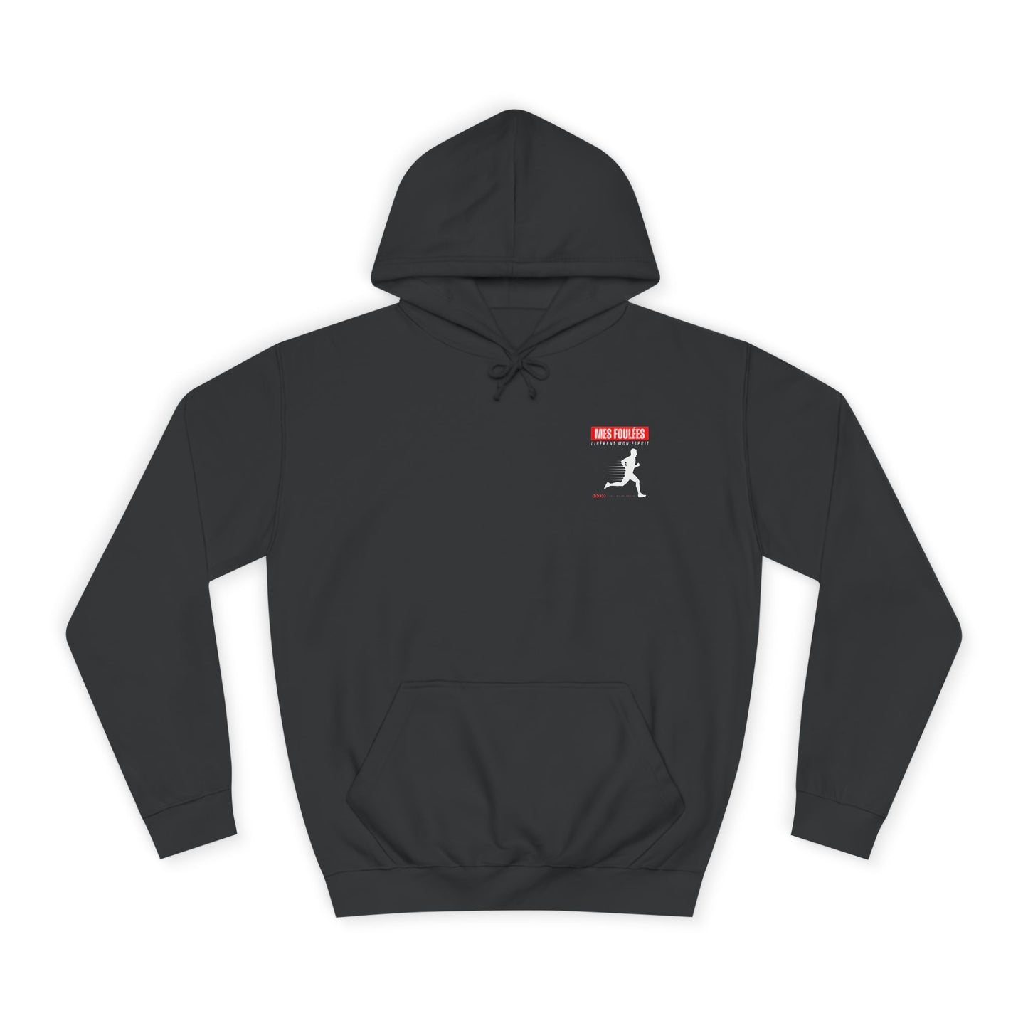 Sweat à capuche Homme JEXPRIME - Mes foulées libèrent mon esprit