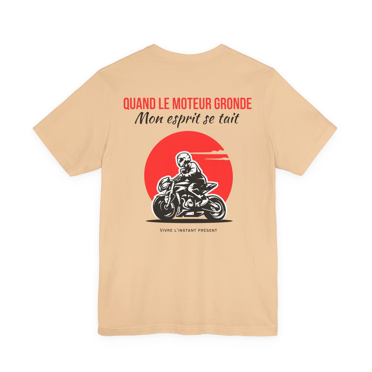 Teeshirt homme JEXPRIME - Quand le moteur gronde, mon esprit se tait
