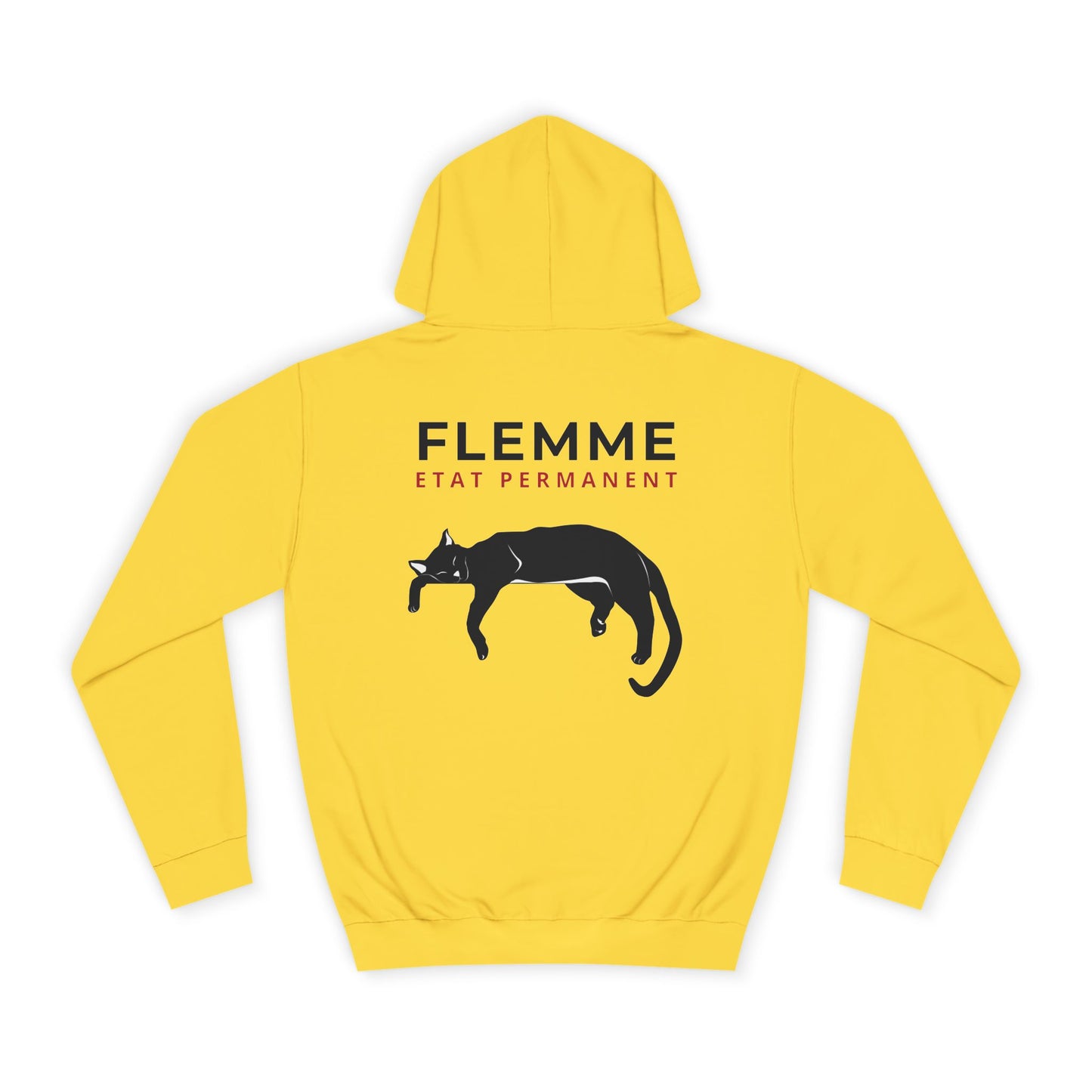 Sweat a capuche adolescent JEXPRIME - Flemme état permanent