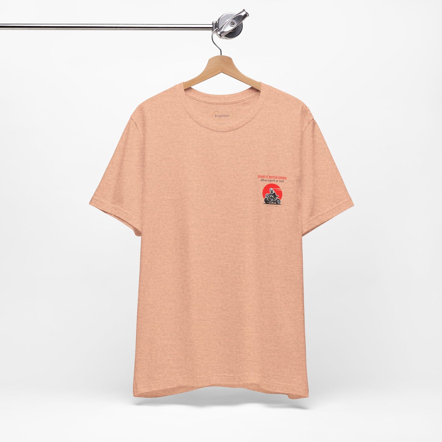 Teeshirt homme JEXPRIME - Quand le moteur gronde, mon esprit se tait