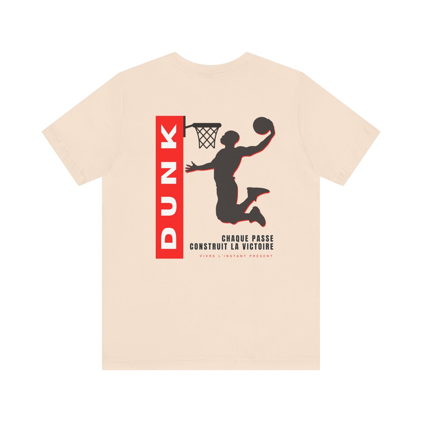 Teeshirt homme JEXPRIME - Dunk, chaque passe contruit la victoire
