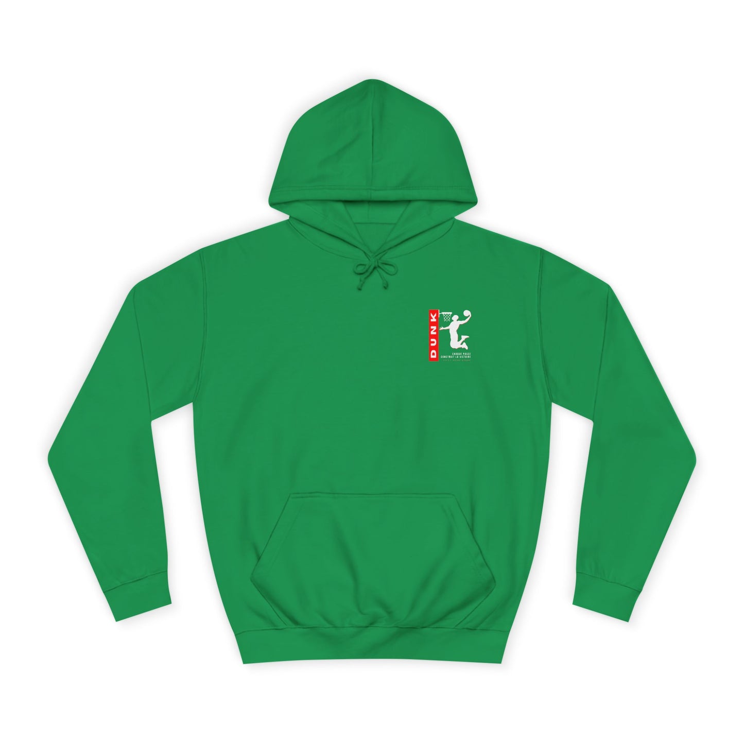 Sweat à capuche Homme JEXPRIME - Dunk, chaque passe contruit la victoire