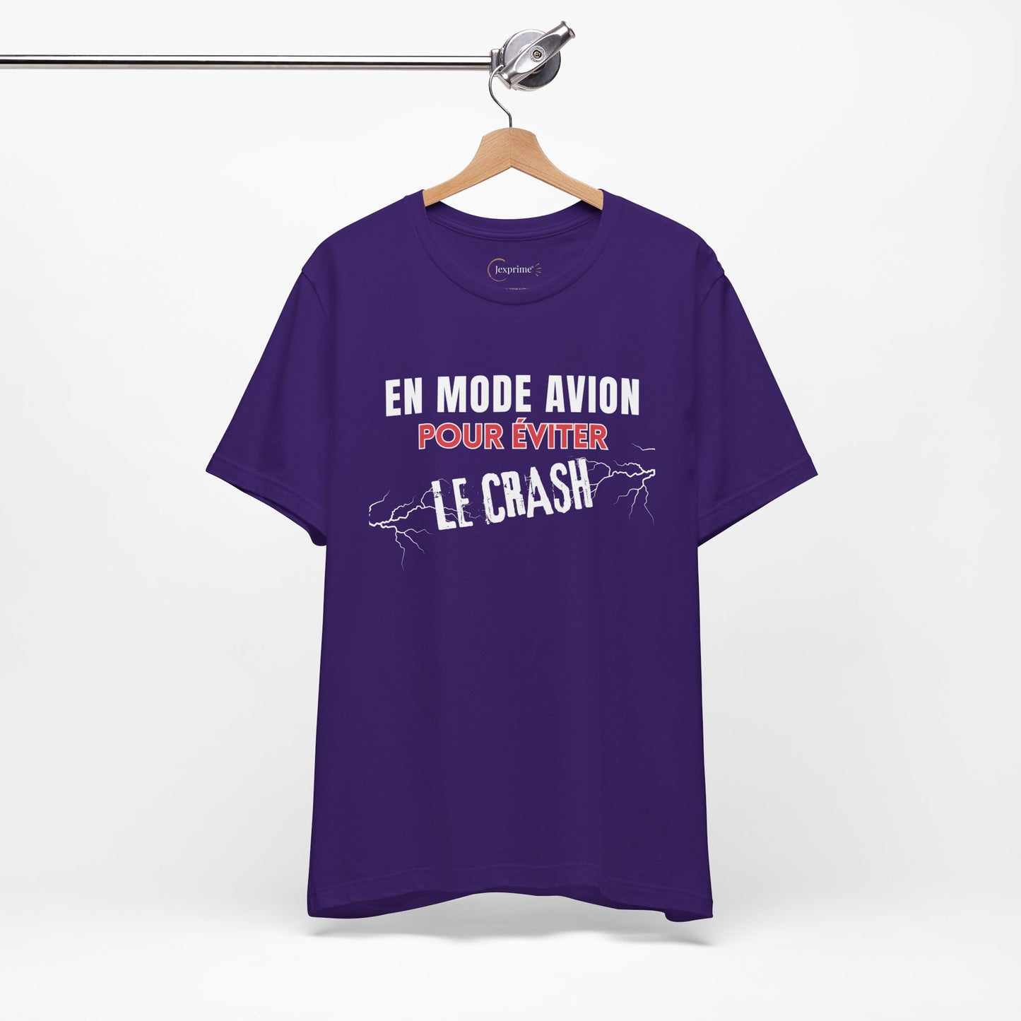 Teeshirt homme JEXPRIME - En mode avion pour éviter le crash