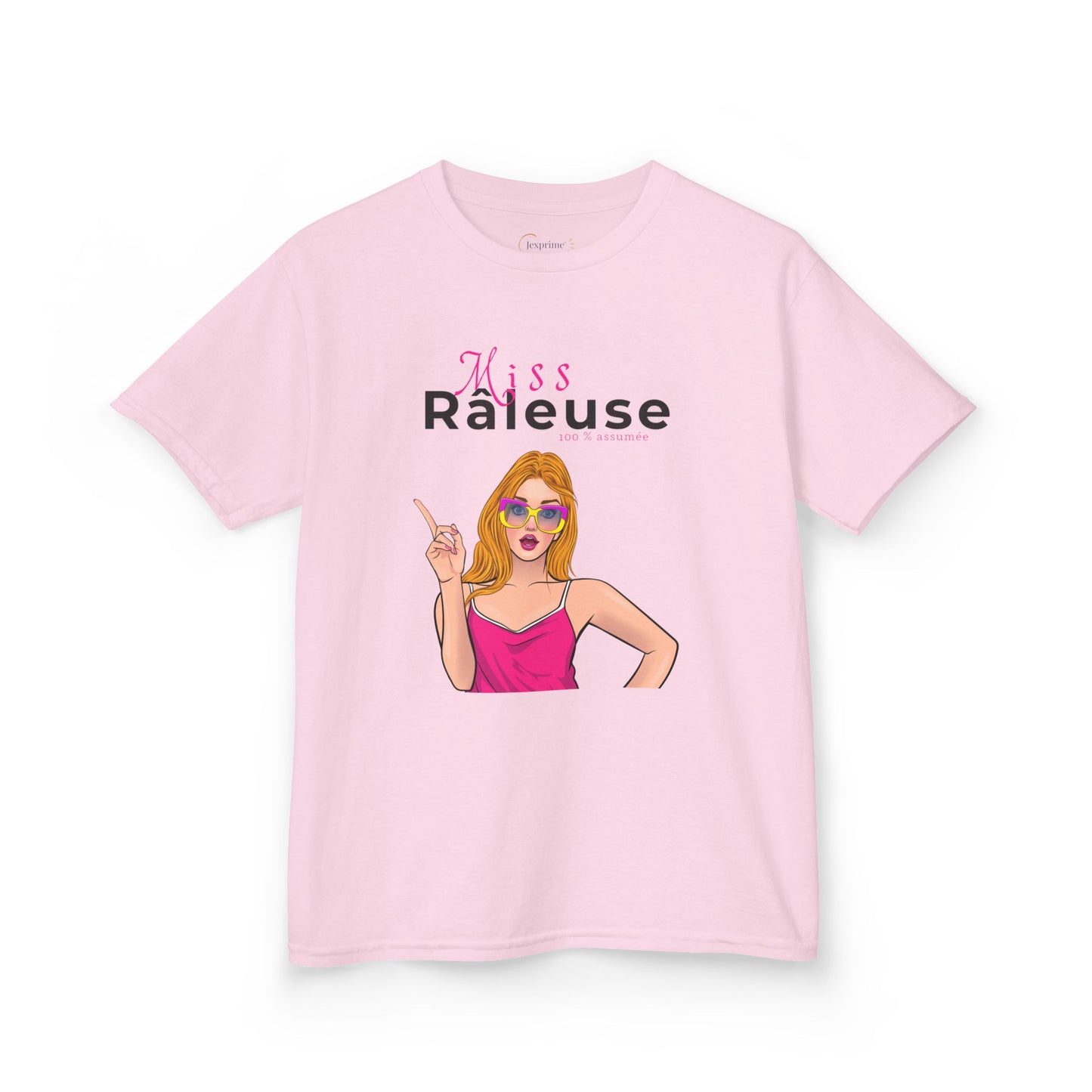 Teeshirt Fille JEXPRIME - Miss Râleuse 100 % assumée